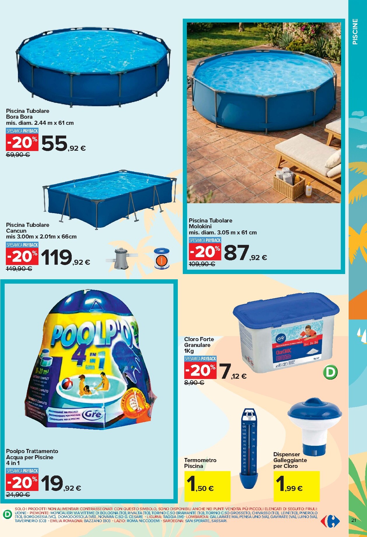carrefour - Volantino Carrefour - Catalogo Mare per la prossima settimana dal lunedì 01/06/2026 al martedì 30/06/2026 - page: 21