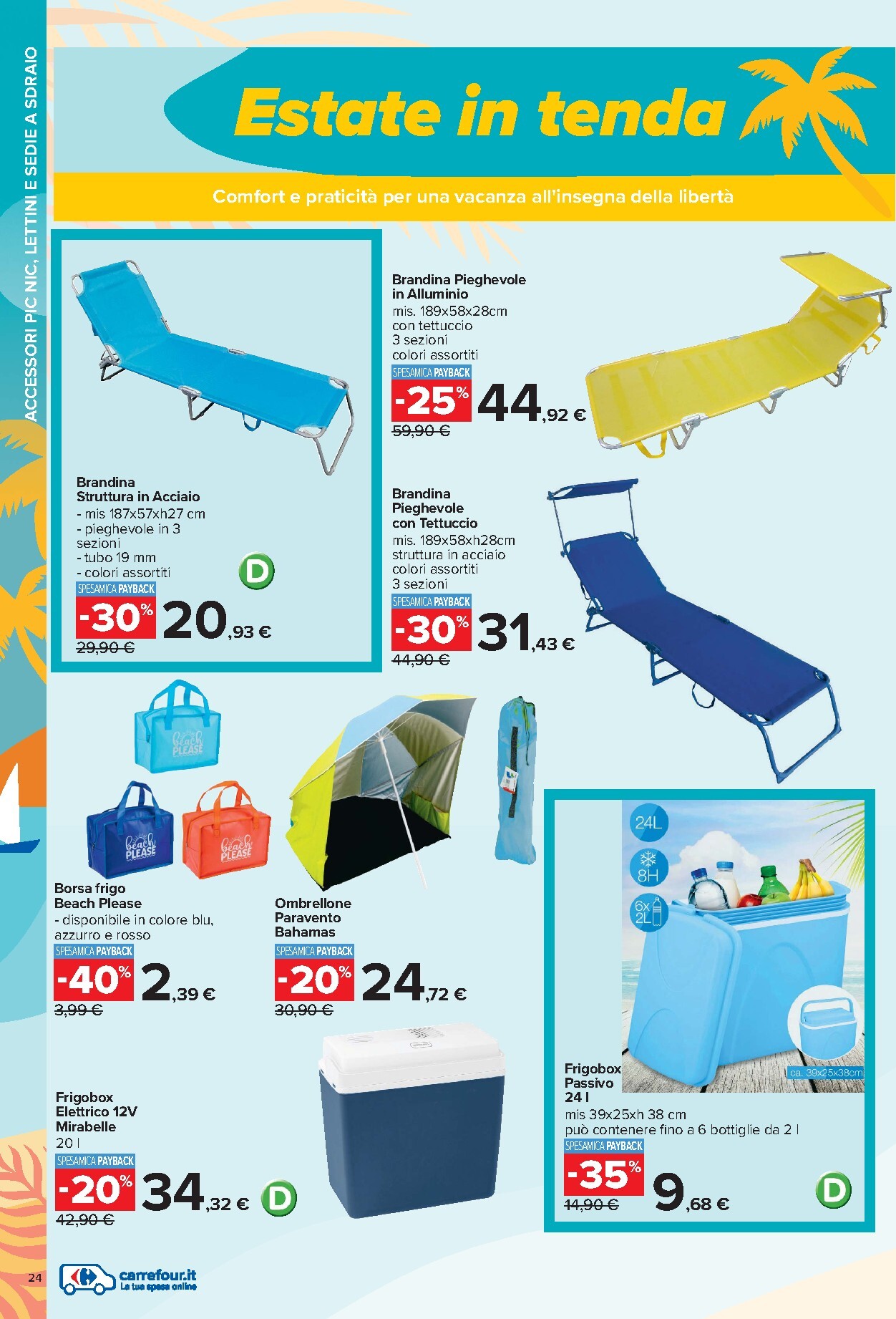 carrefour - Volantino Carrefour - Catalogo Mare per la prossima settimana dal lunedì 01/06/2026 al martedì 30/06/2026 - page: 24