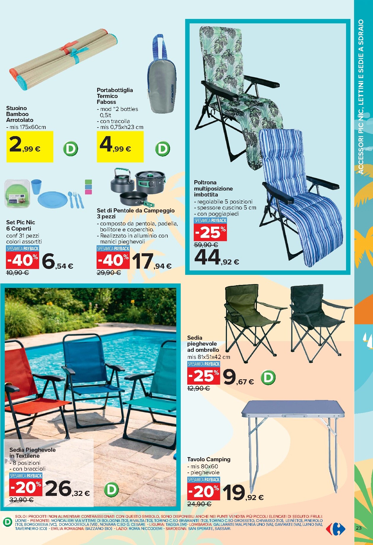 carrefour - Volantino Carrefour - Catalogo Mare per la prossima settimana dal lunedì 01/06/2026 al martedì 30/06/2026 - page: 23