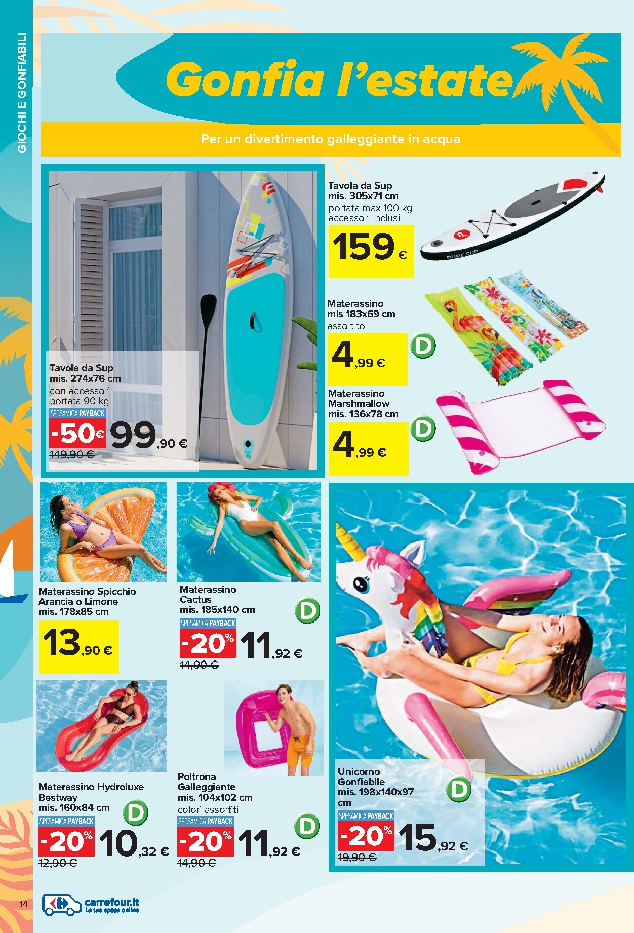 carrefour - Volantino Carrefour - Catalogo Mare per la prossima settimana dal lunedì 01/06/2026 al martedì 30/06/2026 - page: 14