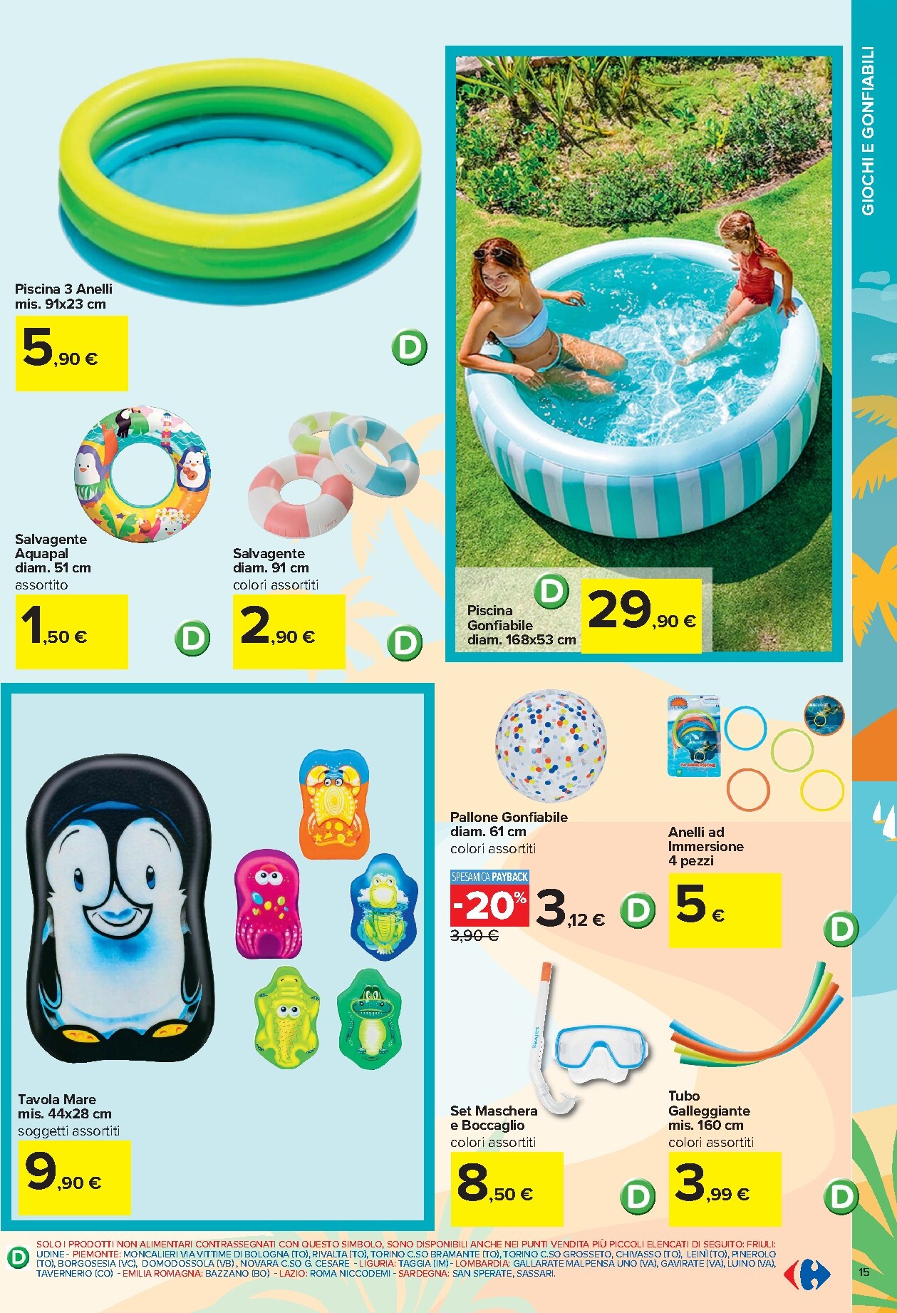 carrefour - Volantino Carrefour - Catalogo Mare per la prossima settimana dal lunedì 01/06/2026 al martedì 30/06/2026 - page: 15