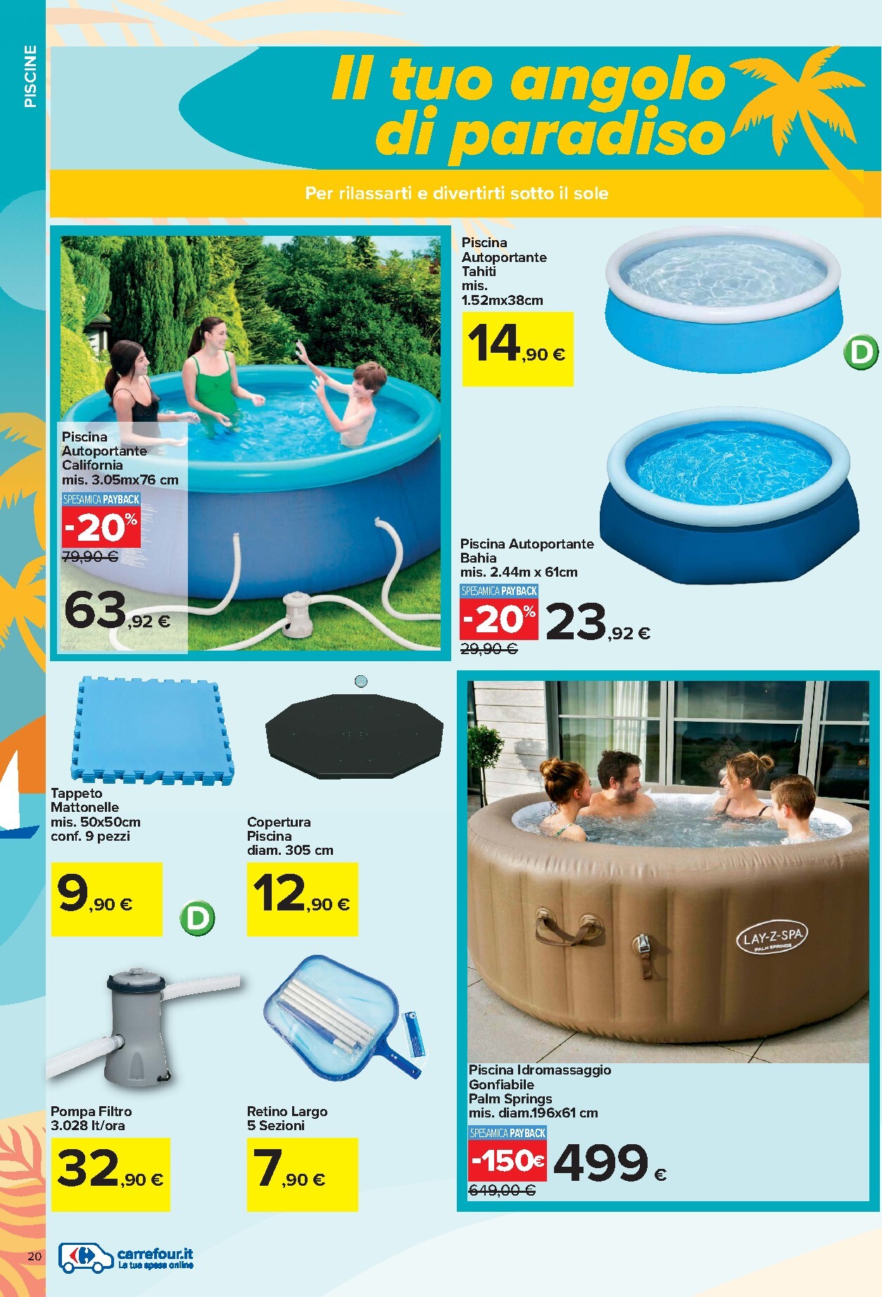 carrefour - Volantino Carrefour - Catalogo Mare per la prossima settimana dal lunedì 01/06/2026 al martedì 30/06/2026 - page: 20