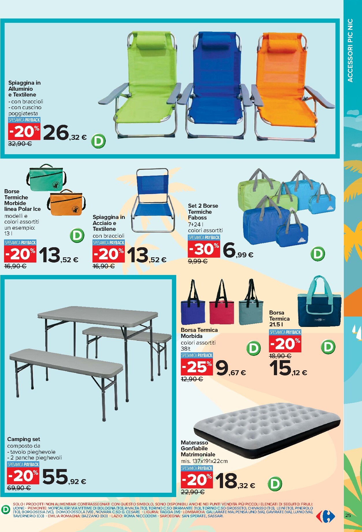 carrefour - Volantino Carrefour - Catalogo Mare per la prossima settimana dal lunedì 01/06/2026 al martedì 30/06/2026 - page: 25