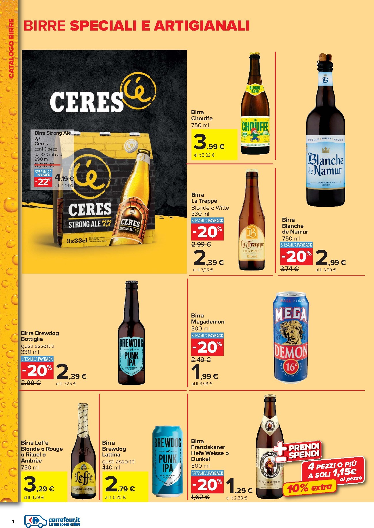 carrefour - Volantino Carrefour - Catalogo Birre per la prossima settimana dal mercoledì 03/06/2026 al lunedì 29/06/2026 - page: 4