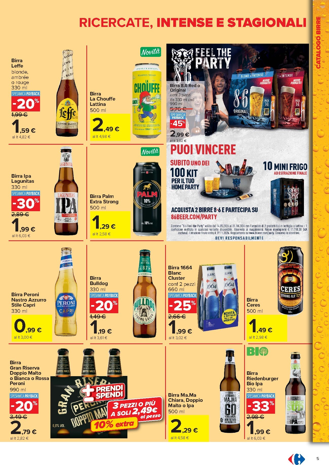 carrefour - Volantino Carrefour - Catalogo Birre per la prossima settimana dal mercoledì 03/06/2026 al lunedì 29/06/2026 - page: 5