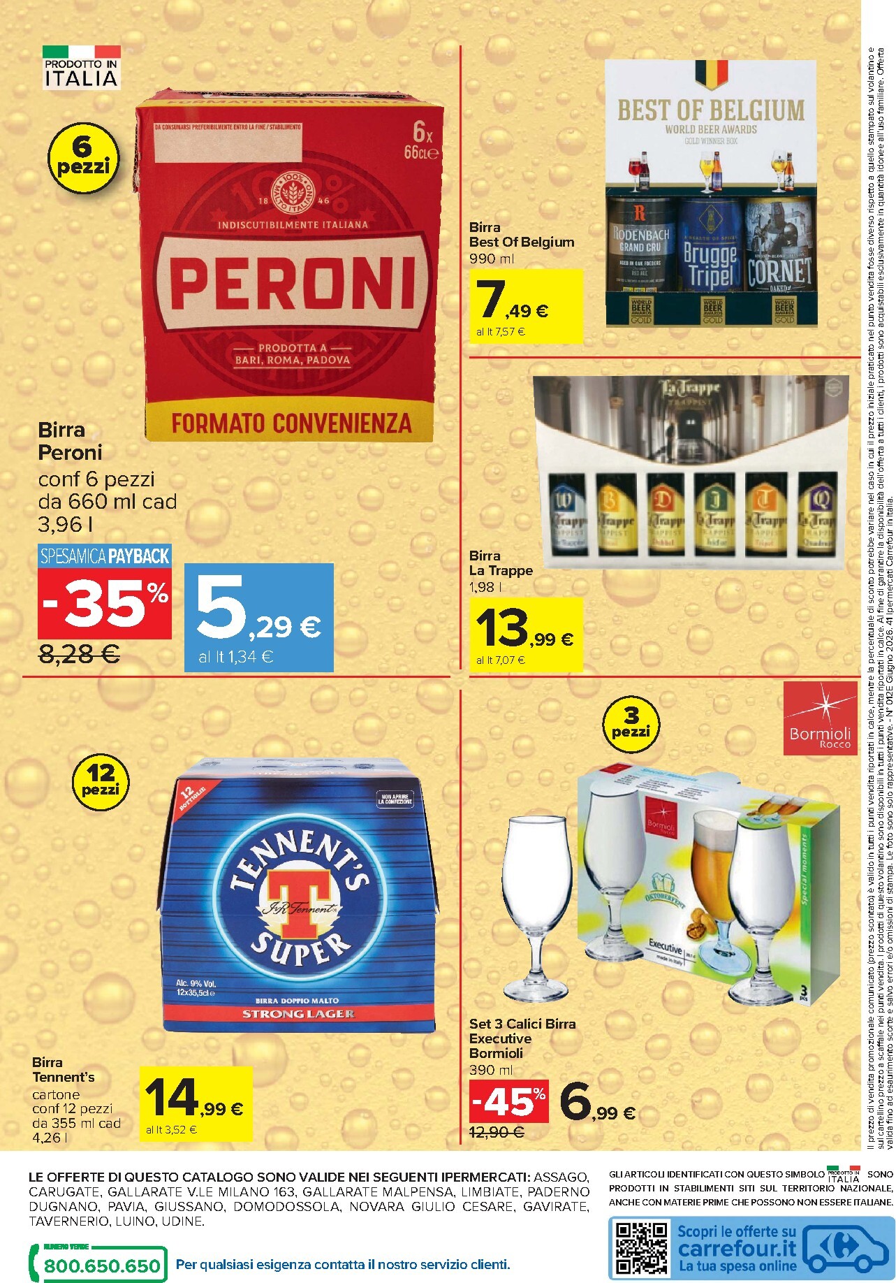 carrefour - Volantino Carrefour - Catalogo Birre per la prossima settimana dal mercoledì 03/06/2026 al lunedì 29/06/2026 - page: 8