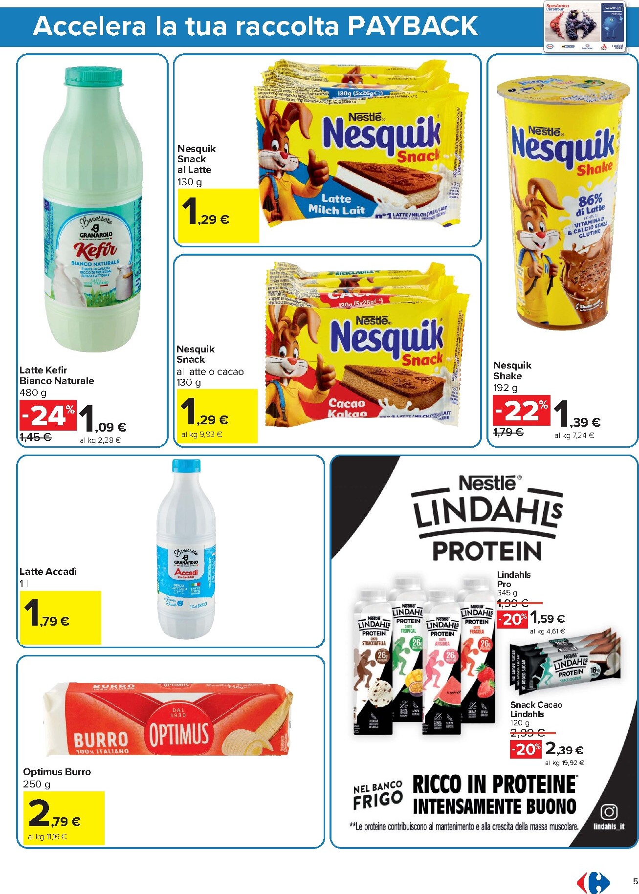 carrefour - Volantino Carrefour - Punti Sprint Payback per la prossima settimana dal venerdì 05/06/2026 al lunedì 15/06/2026 - page: 5