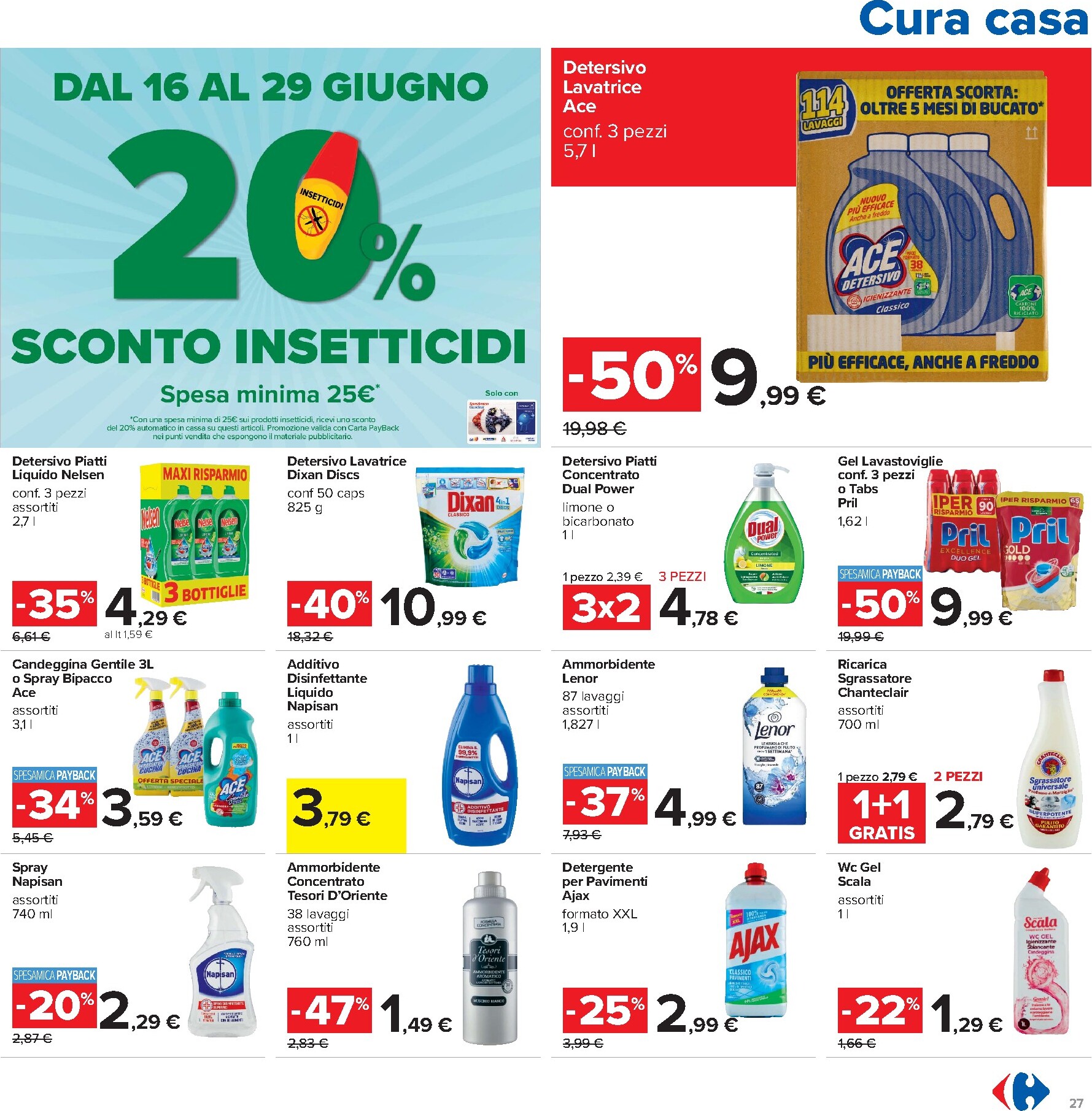 carrefour - Volantino Carrefour - Prezzi imbattibili per la prossima settimana dal martedì 16/06/2026 al lunedì 29/06/2026 - page: 27