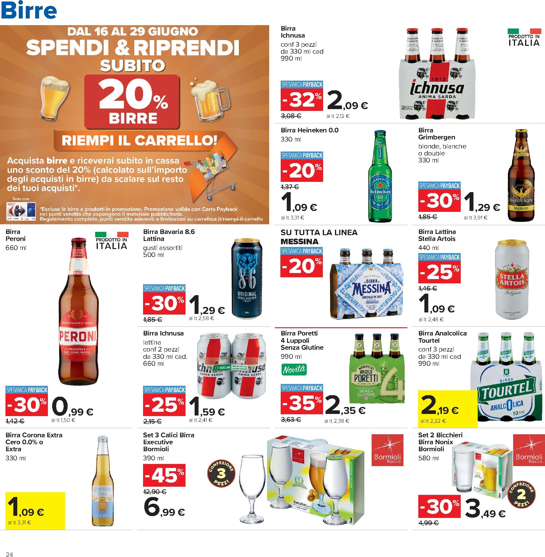 carrefour - Volantino Carrefour - Prezzi imbattibili per la prossima settimana dal martedì 16/06/2026 al lunedì 29/06/2026 - page: 24