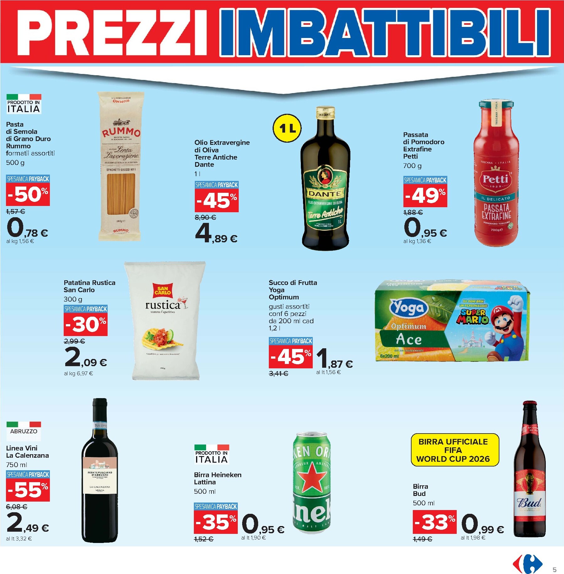 carrefour - Volantino Carrefour - Prezzi imbattibili per la prossima settimana dal martedì 16/06/2026 al lunedì 29/06/2026 - page: 5