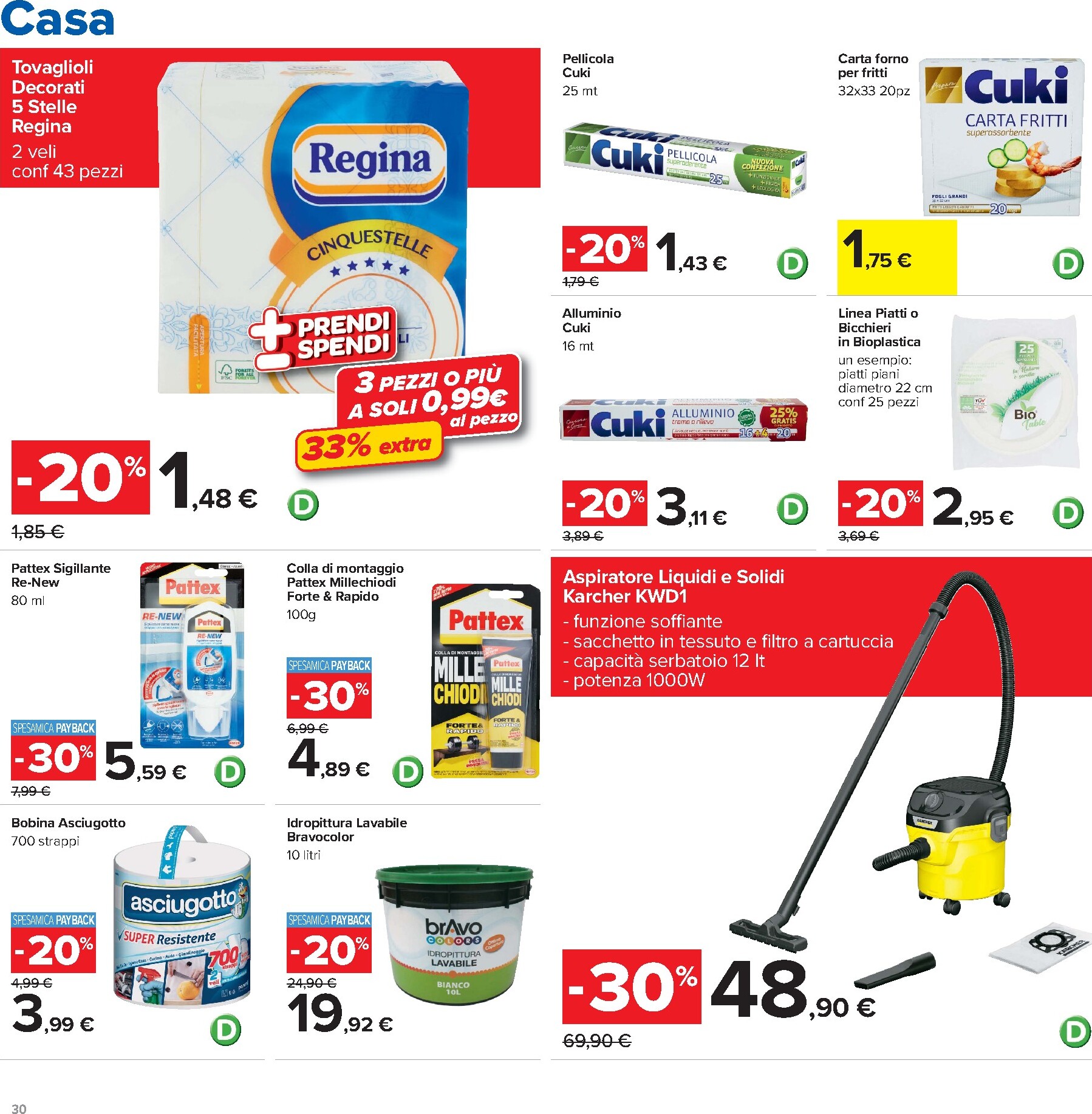 carrefour - Volantino Carrefour - Prezzi imbattibili per la prossima settimana dal martedì 16/06/2026 al lunedì 29/06/2026 - page: 30