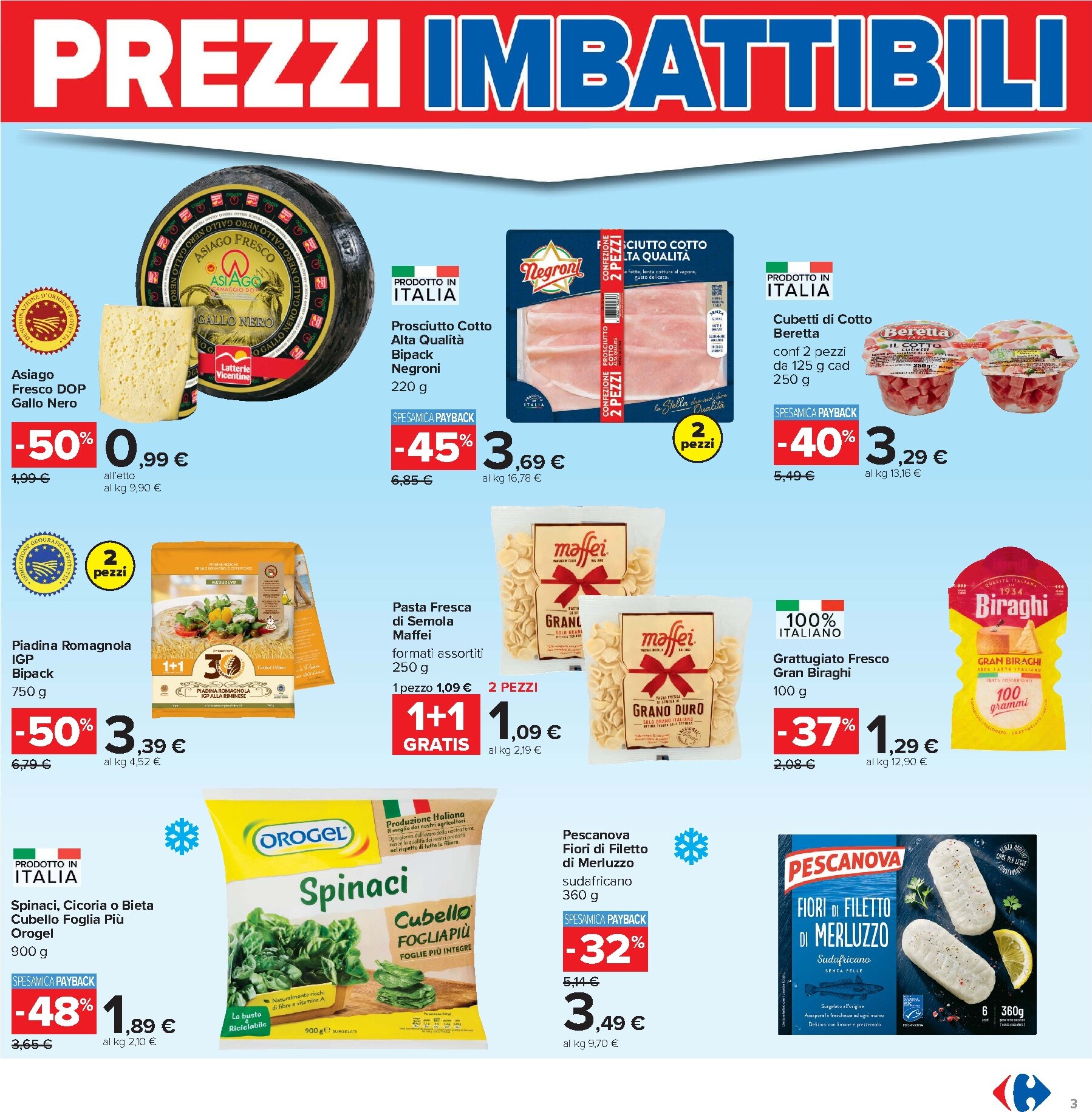 carrefour - Volantino Carrefour - Prezzi imbattibili per la prossima settimana dal martedì 16/06/2026 al lunedì 29/06/2026 - page: 3