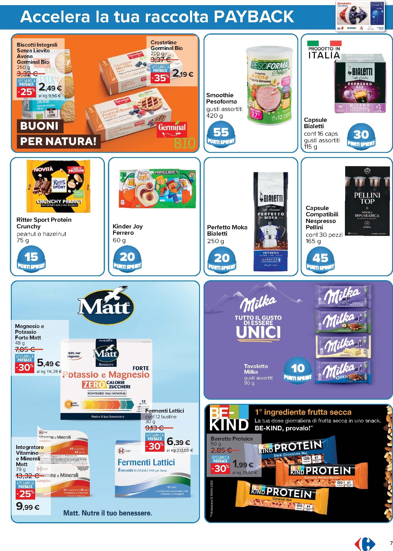 carrefour - Volantino Carrefour - Punti Sprint Payback per la prossima settimana dal martedì 16/06/2026 al lunedì 29/06/2026 - page: 7