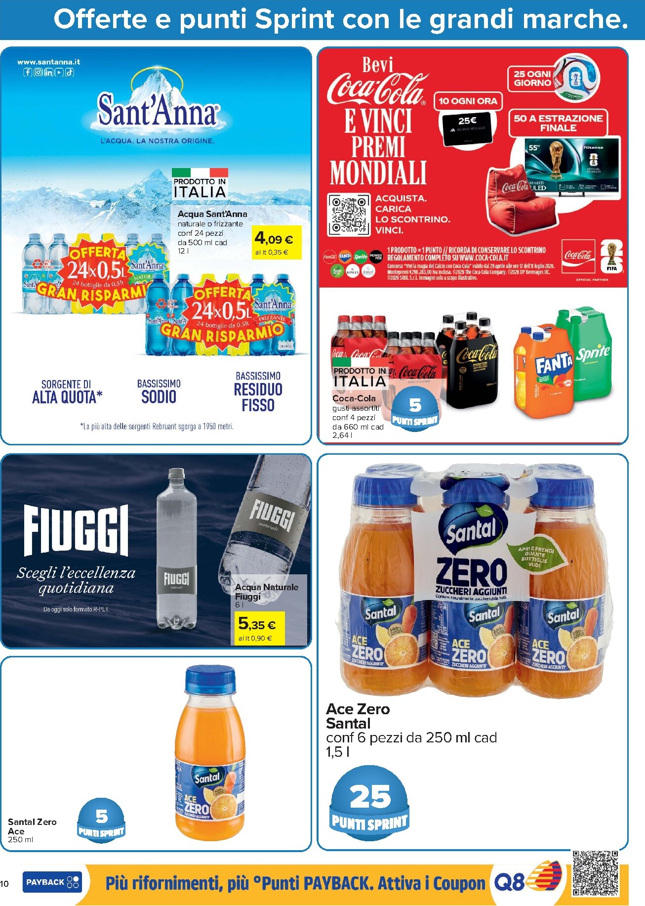 carrefour - Volantino Carrefour - Punti Sprint Payback per la prossima settimana dal martedì 16/06/2026 al lunedì 29/06/2026 - page: 10