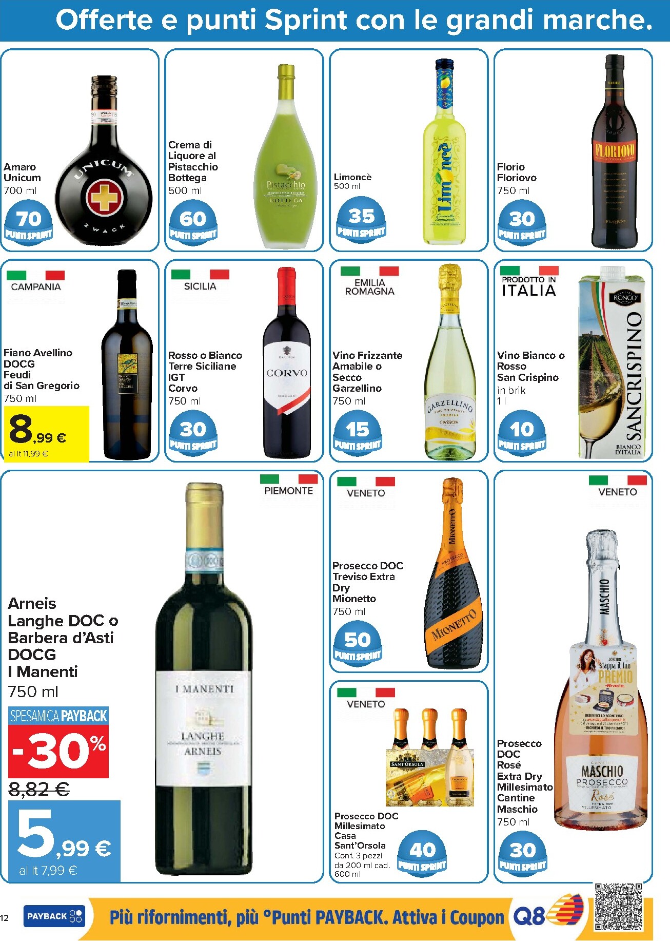 carrefour - Volantino Carrefour - Punti Sprint Payback per la prossima settimana dal martedì 16/06/2026 al lunedì 29/06/2026 - page: 12