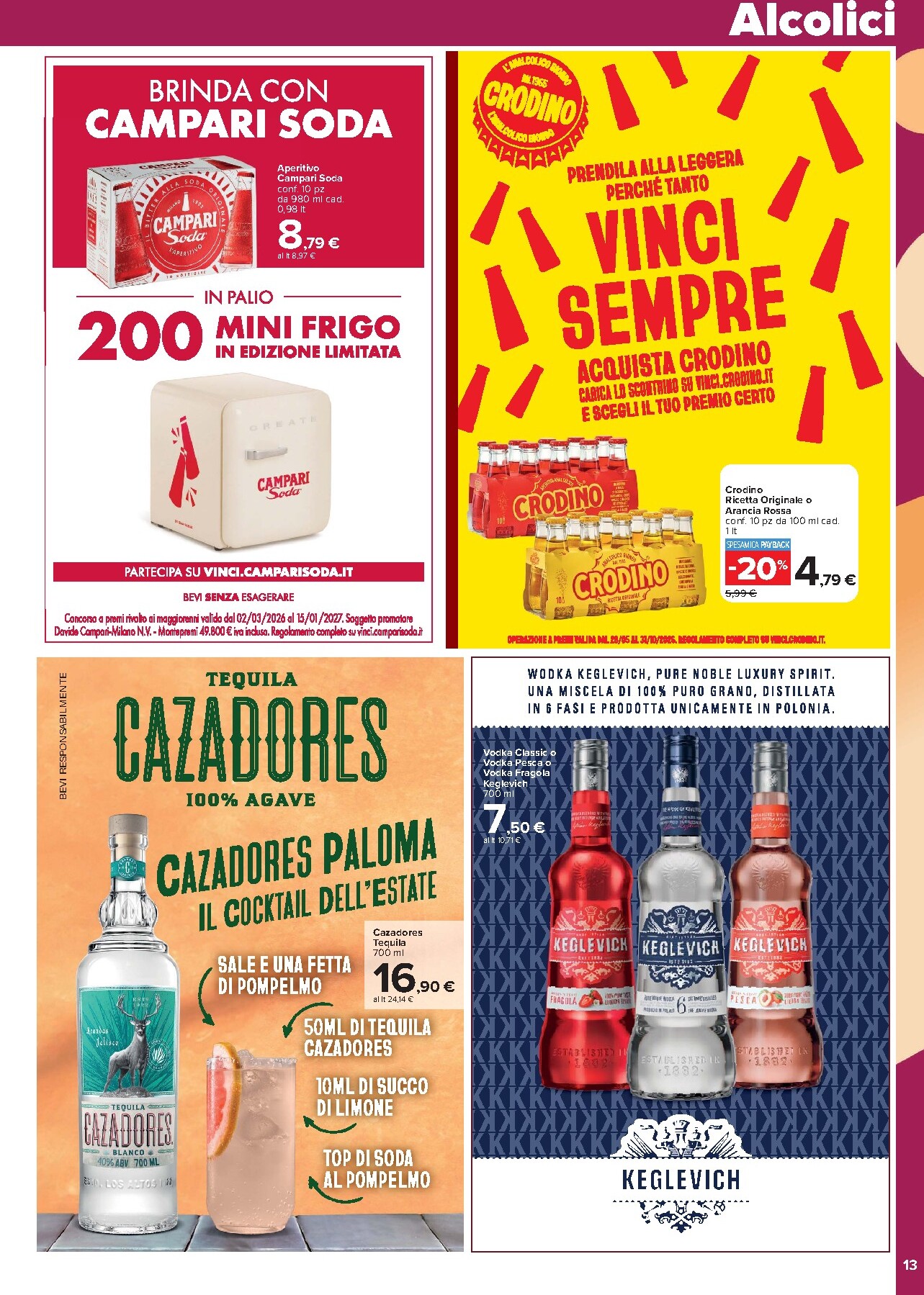 carrefour - Volantino Carrefour - Speciale Vini per la prossima settimana dal venerdì 19/06/2026 al mercoledì 05/08/2026 - page: 13