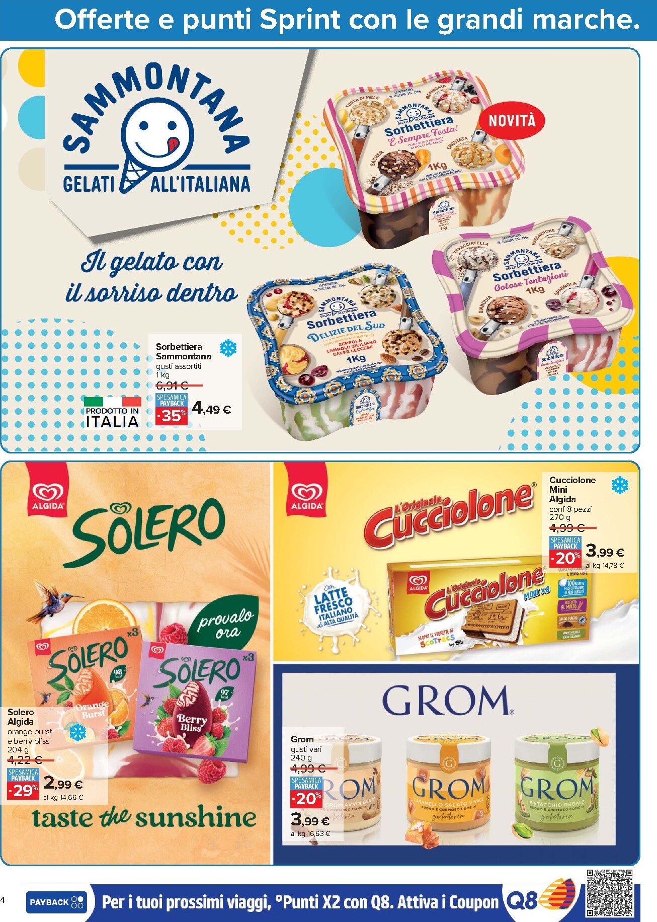 carrefour - Volantino futuro Carrefour - Punti Sprint Payback valido dal giovedì 06/08/2026 al mercoledì 19/08/2026 - page: 4