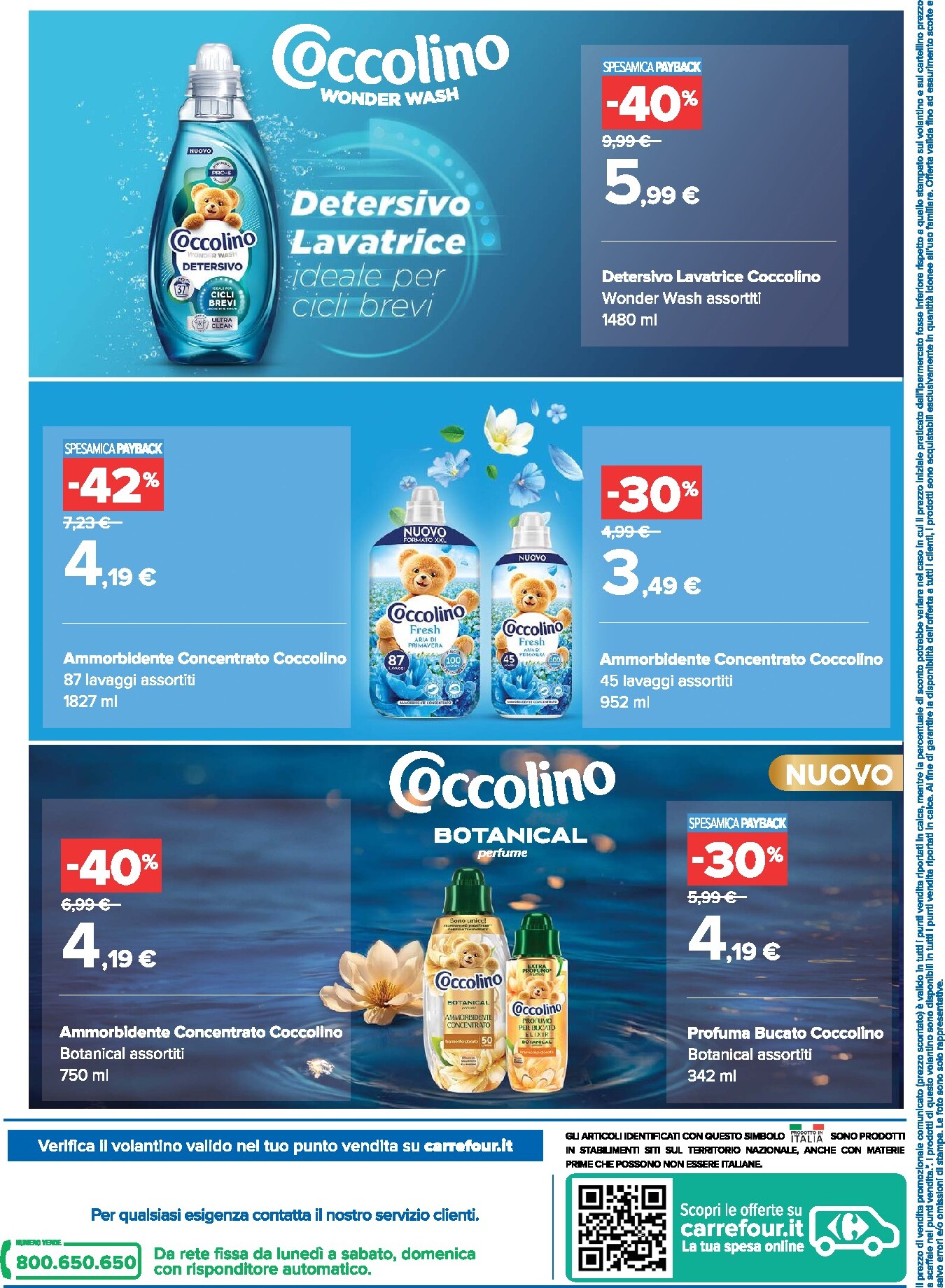 carrefour - Volantino Carrefour - Speciale coccolino per la prossima settimana dal venerdì 04/09/2026 al domenica 13/09/2026 - page: 2