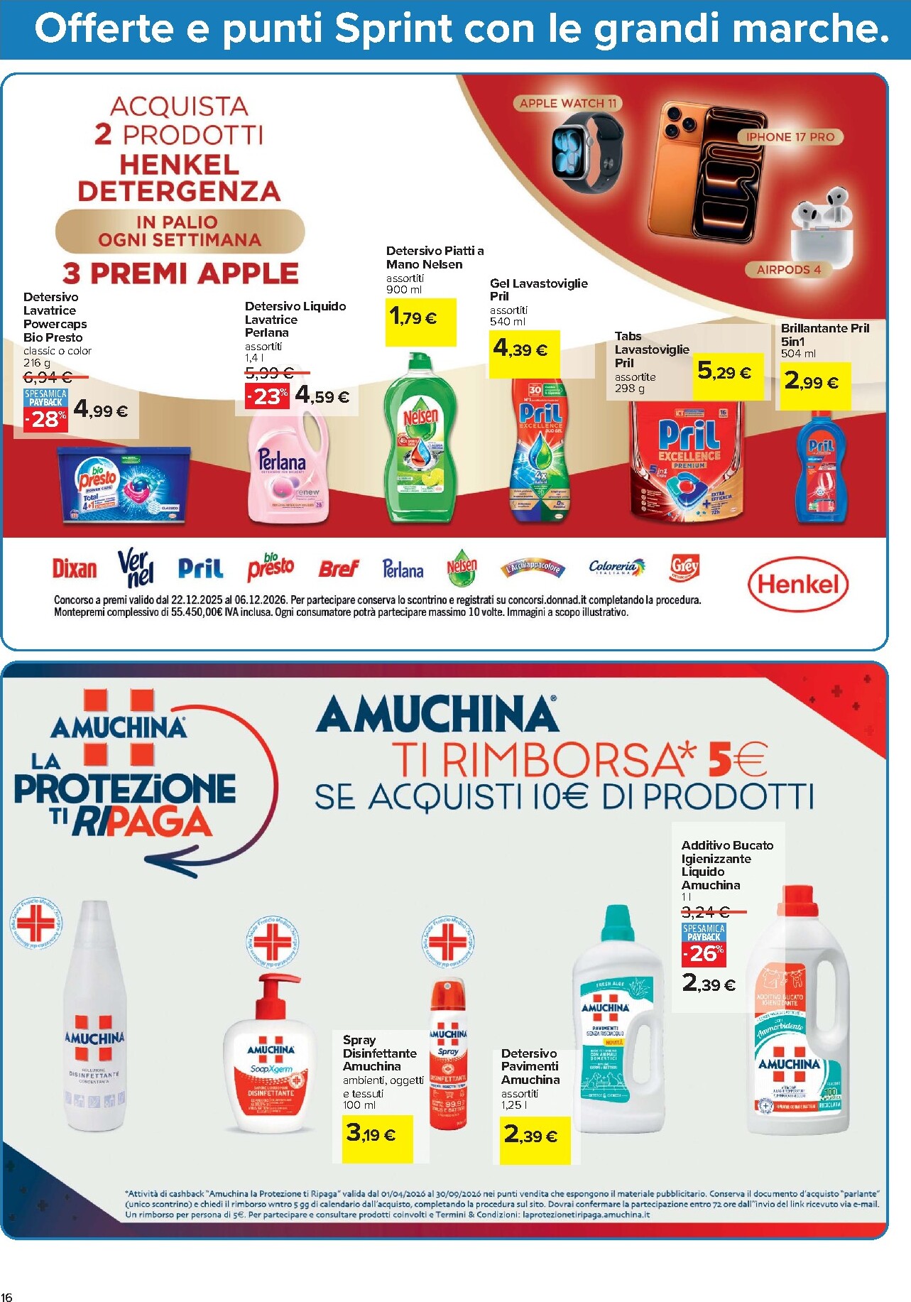 carrefour - Volantino futuro Carrefour - Punti Sprint Payback valido dal giovedì 20/08/2026 al giovedì 03/09/2026 - page: 16