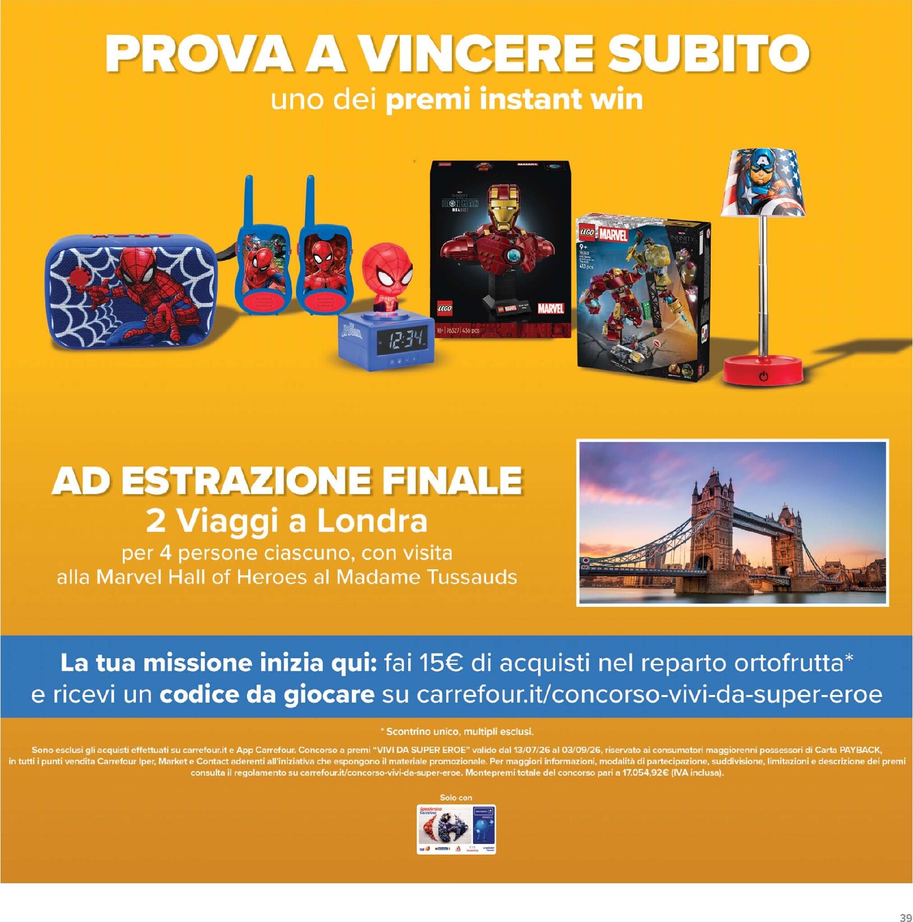 carrefour - Volantino futuro Carrefour - Prezzi Freschi valido dal giovedì 20/08/2026 al giovedì 03/09/2026 - page: 39