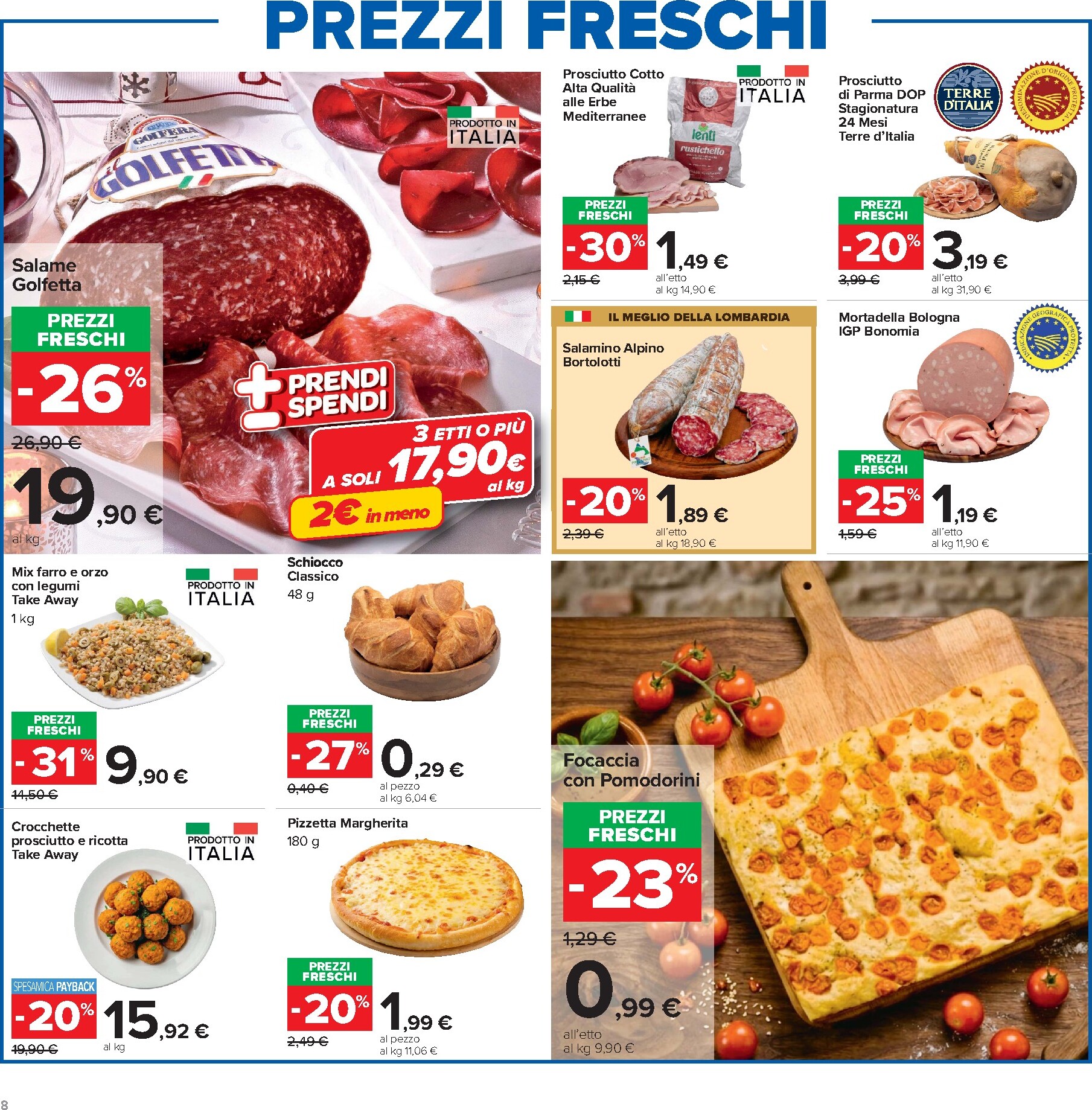 carrefour - Volantino futuro Carrefour - Prezzi Freschi valido dal giovedì 20/08/2026 al giovedì 03/09/2026 - page: 8