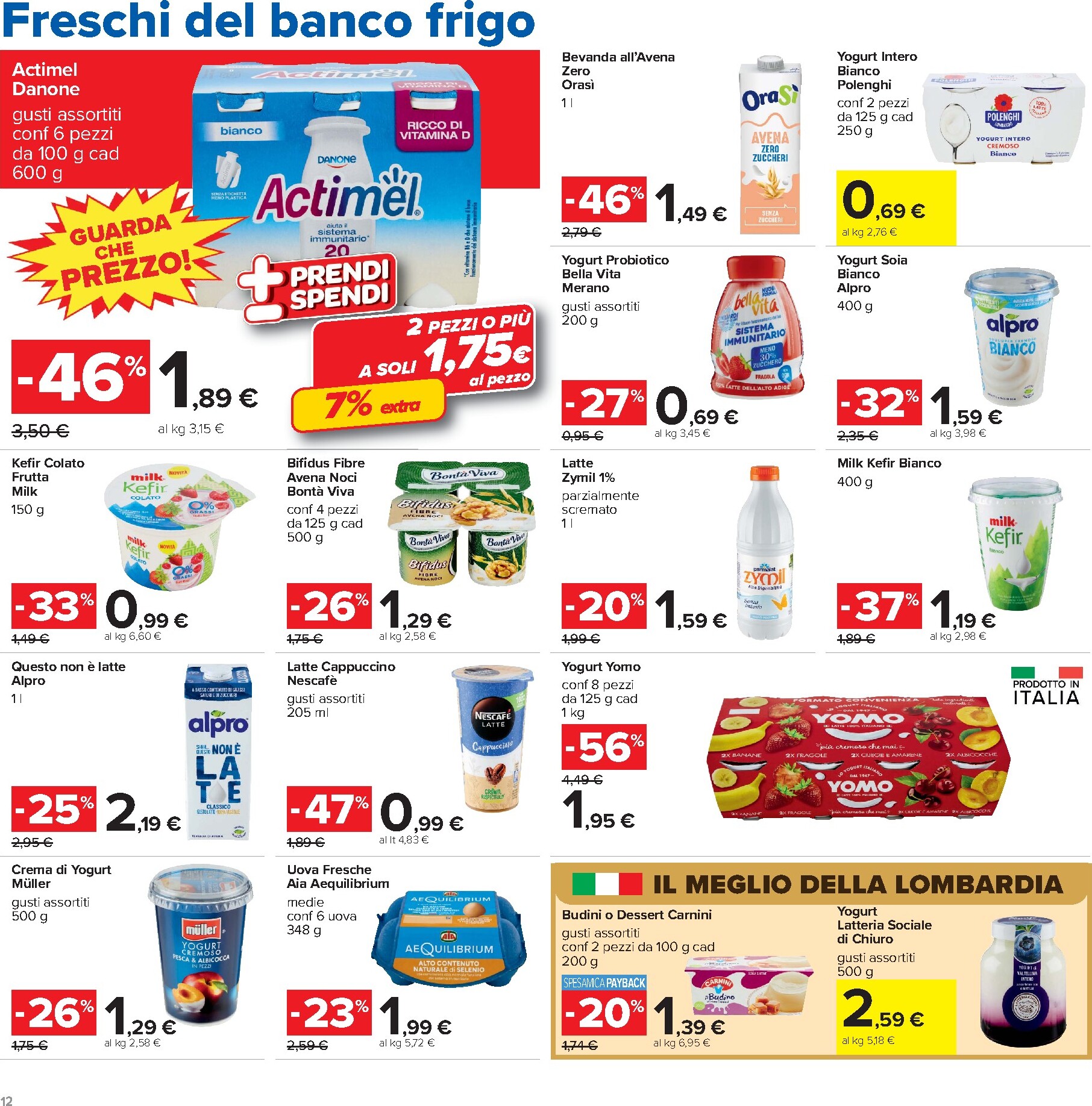 carrefour - Volantino futuro Carrefour - Prezzi Freschi valido dal giovedì 20/08/2026 al giovedì 03/09/2026 - page: 12