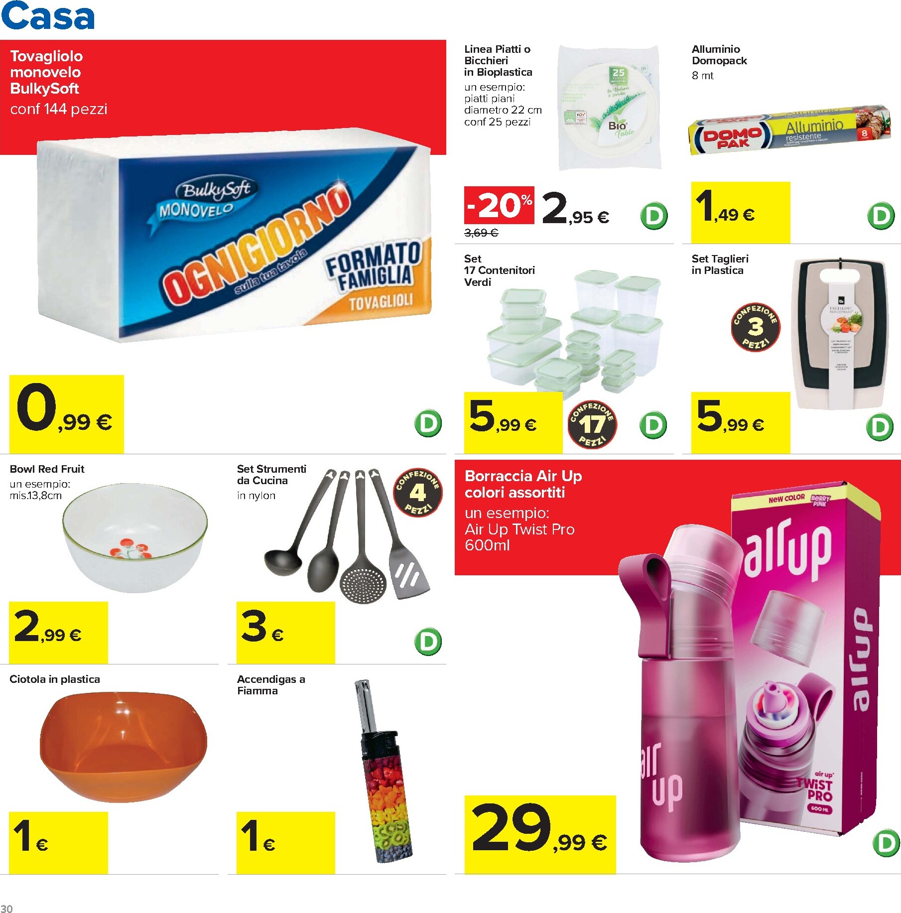 carrefour - Volantino futuro Carrefour - Prezzi Freschi valido dal giovedì 20/08/2026 al giovedì 03/09/2026 - page: 30