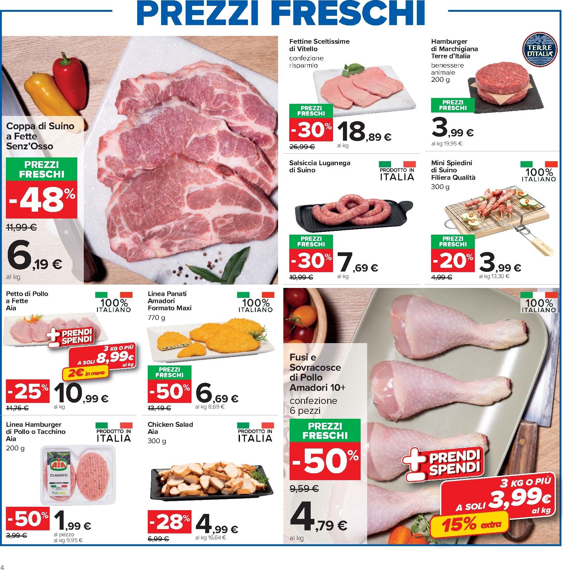 carrefour - Volantino futuro Carrefour - Prezzi Freschi valido dal giovedì 20/08/2026 al giovedì 03/09/2026 - page: 4