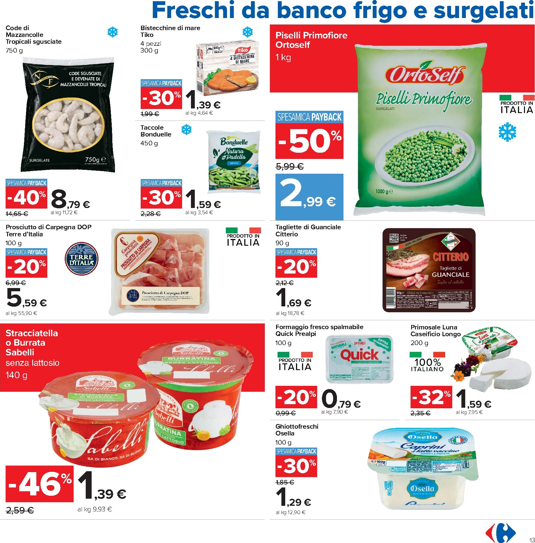carrefour - Volantino futuro Carrefour - Prezzi Freschi valido dal giovedì 20/08/2026 al giovedì 03/09/2026 - page: 13