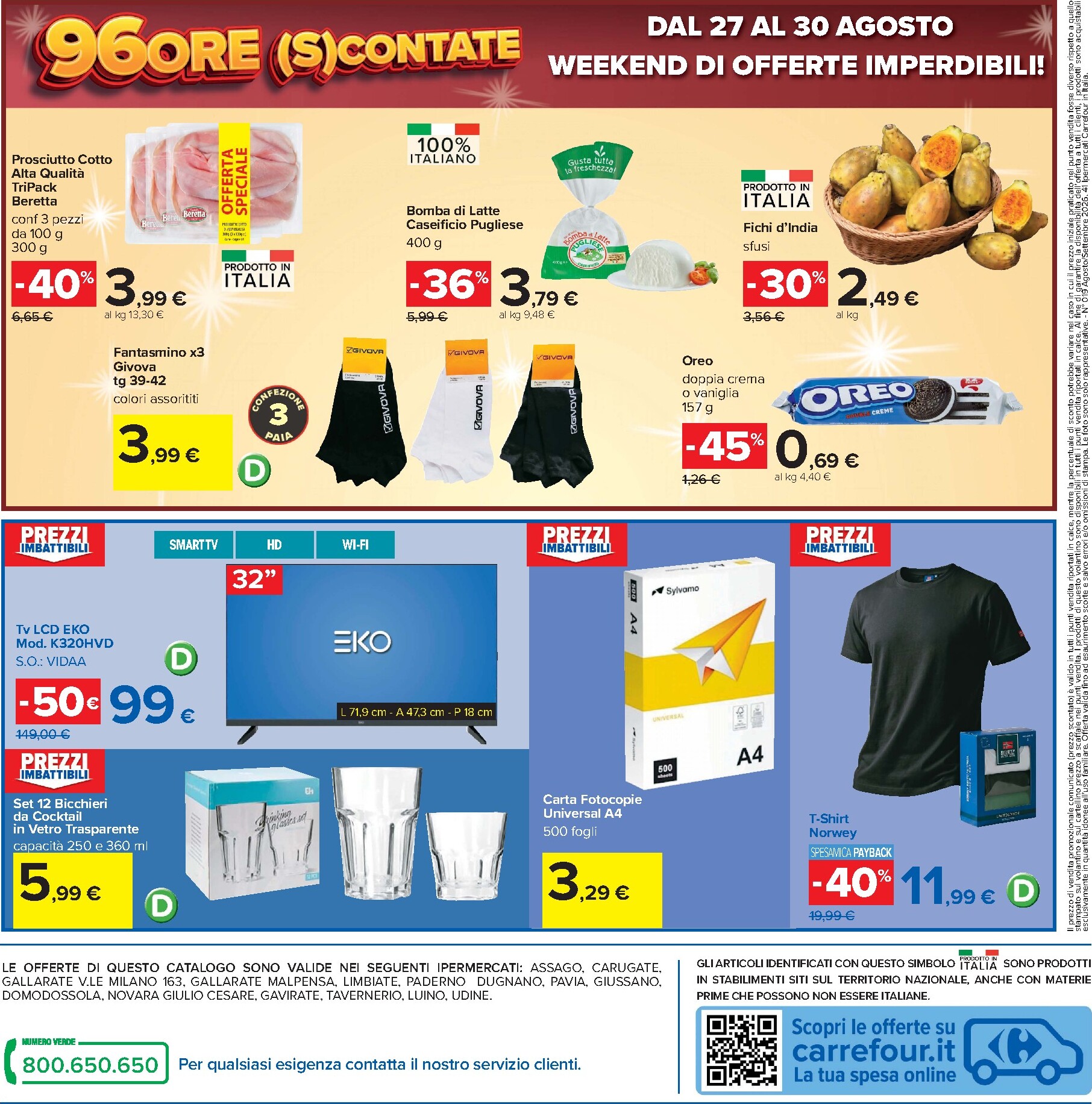 carrefour - Volantino futuro Carrefour - Prezzi Freschi valido dal giovedì 20/08/2026 al giovedì 03/09/2026 - page: 40
