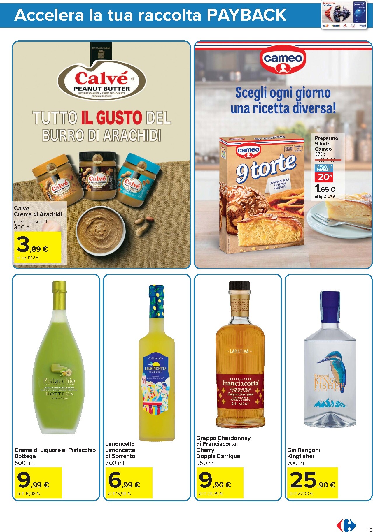 carrefour - Volantino Carrefour - Punti Sprint Payback per la prossima settimana dal venerdì 04/09/2026 al domenica 13/09/2026 - page: 19