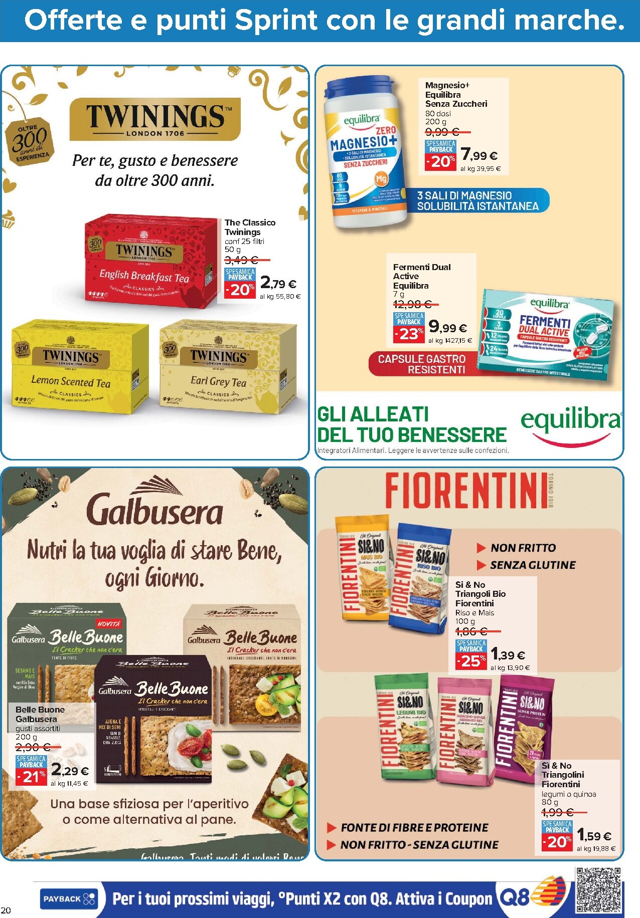 carrefour - Volantino Carrefour - Punti Sprint Payback per la prossima settimana dal venerdì 04/09/2026 al domenica 13/09/2026 - page: 20