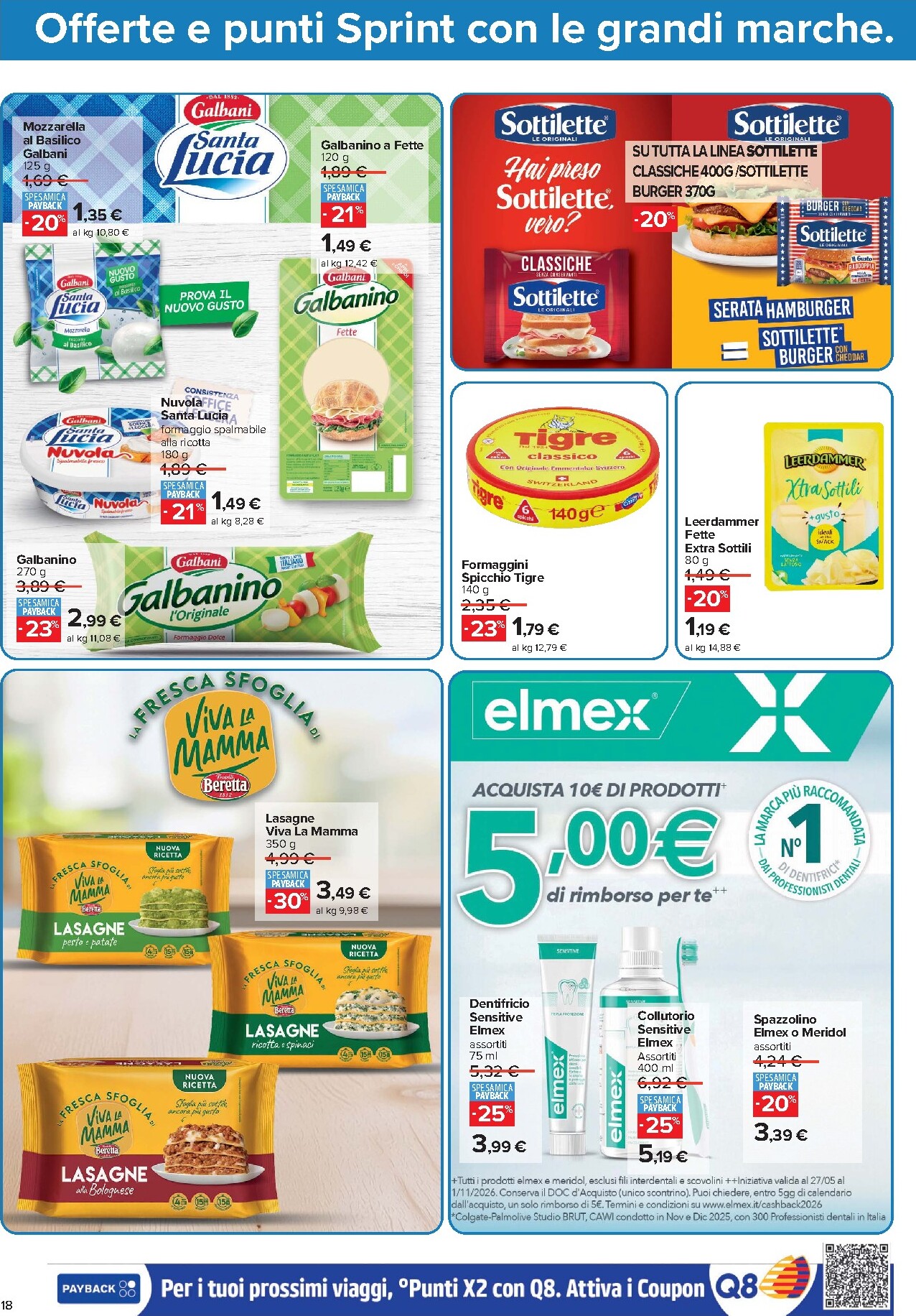 carrefour - Volantino Carrefour - Punti Sprint Payback per la prossima settimana dal venerdì 04/09/2026 al domenica 13/09/2026 - page: 18