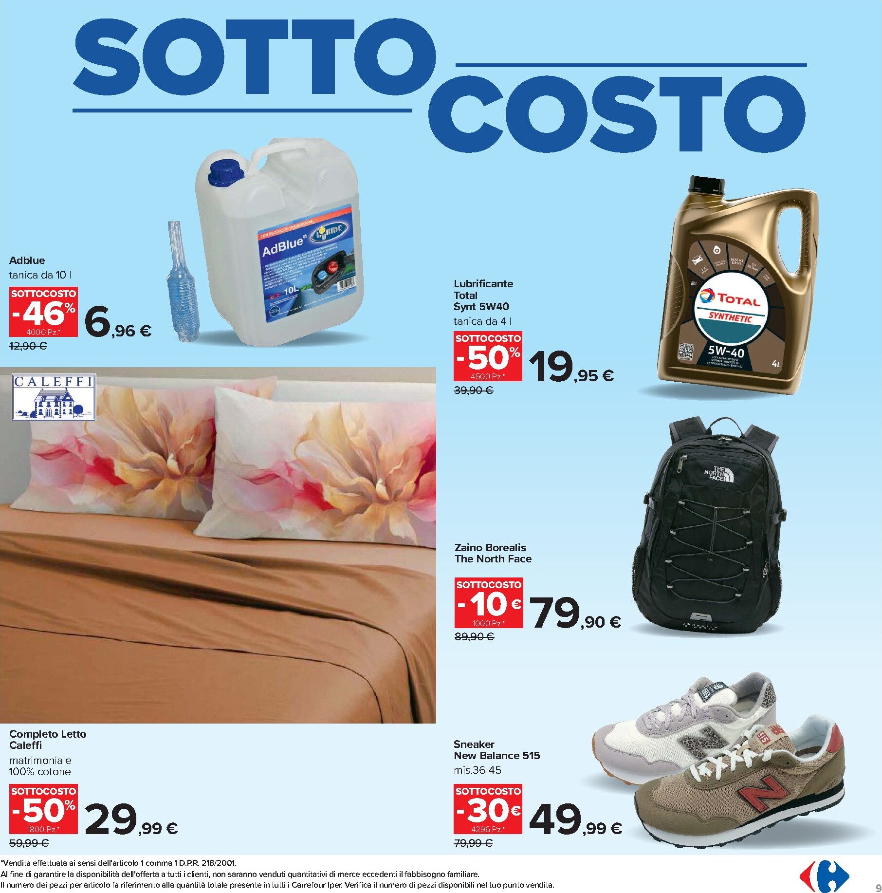 carrefour - Volantino Carrefour per la prossima settimana dal venerdì 04/09/2026 al domenica 13/09/2026 - page: 9