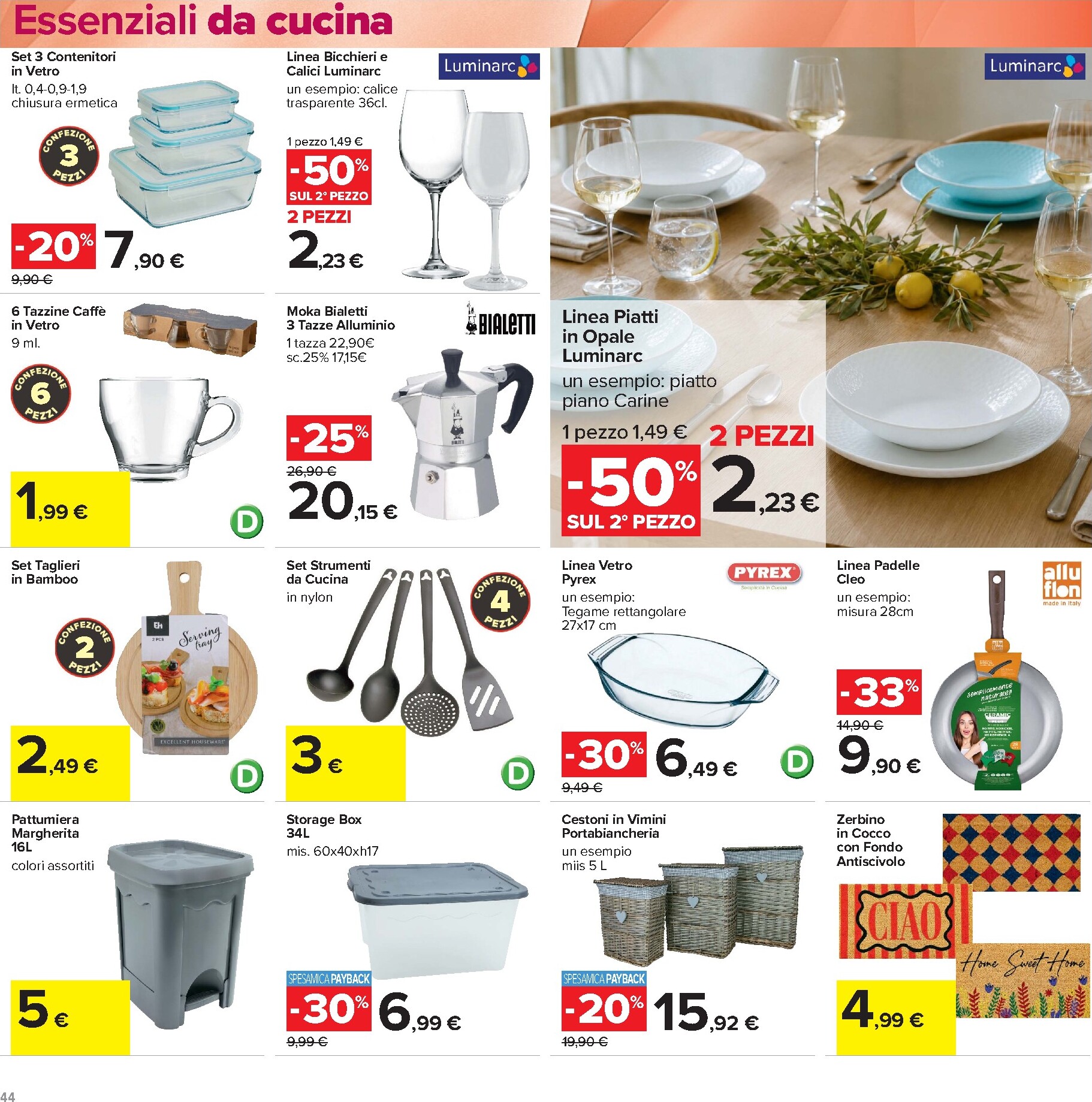 carrefour - Volantino Carrefour per la prossima settimana dal venerdì 04/09/2026 al domenica 13/09/2026 - page: 44