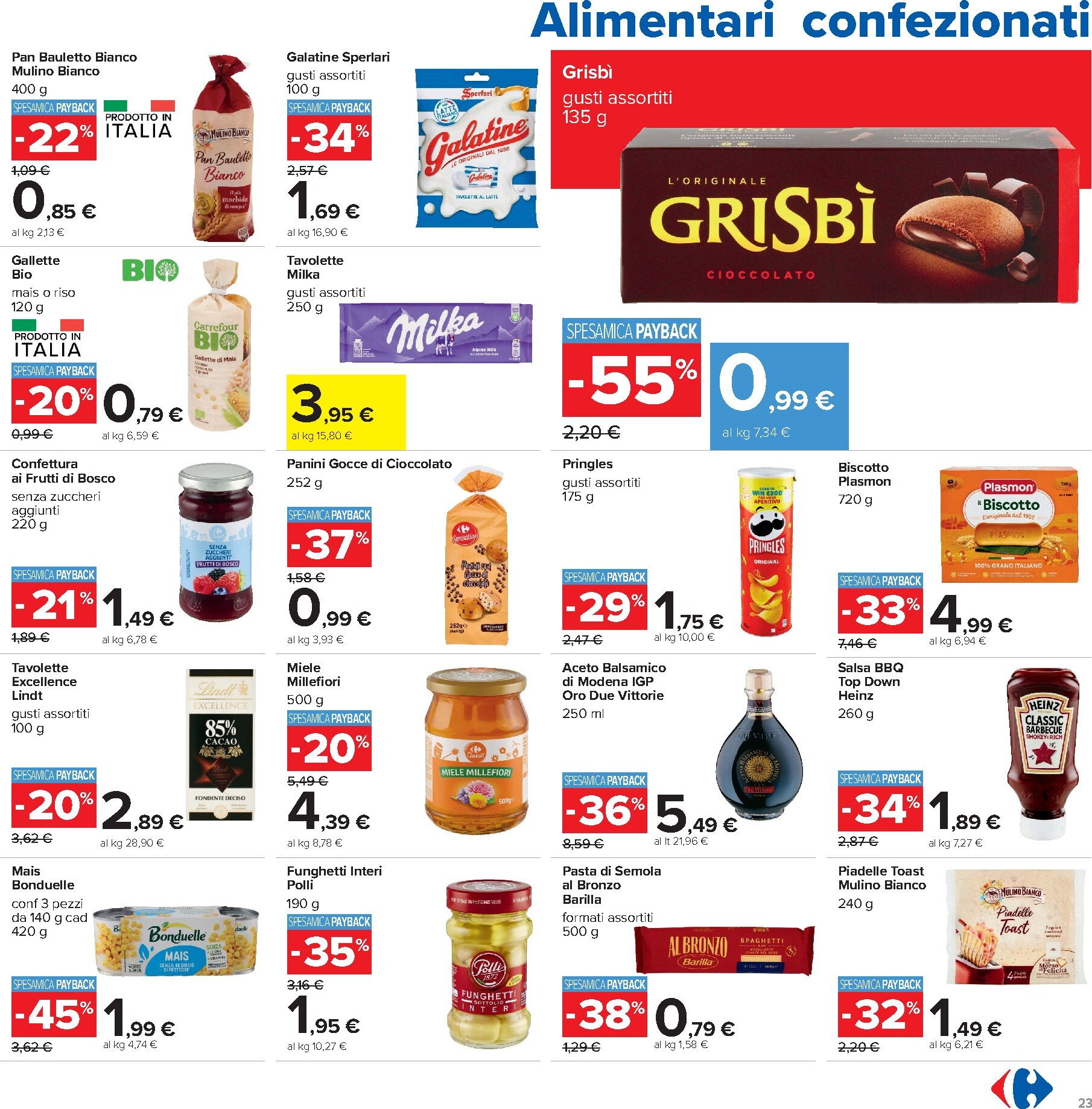 carrefour - Volantino Carrefour per la prossima settimana dal venerdì 04/09/2026 al domenica 13/09/2026 - page: 23