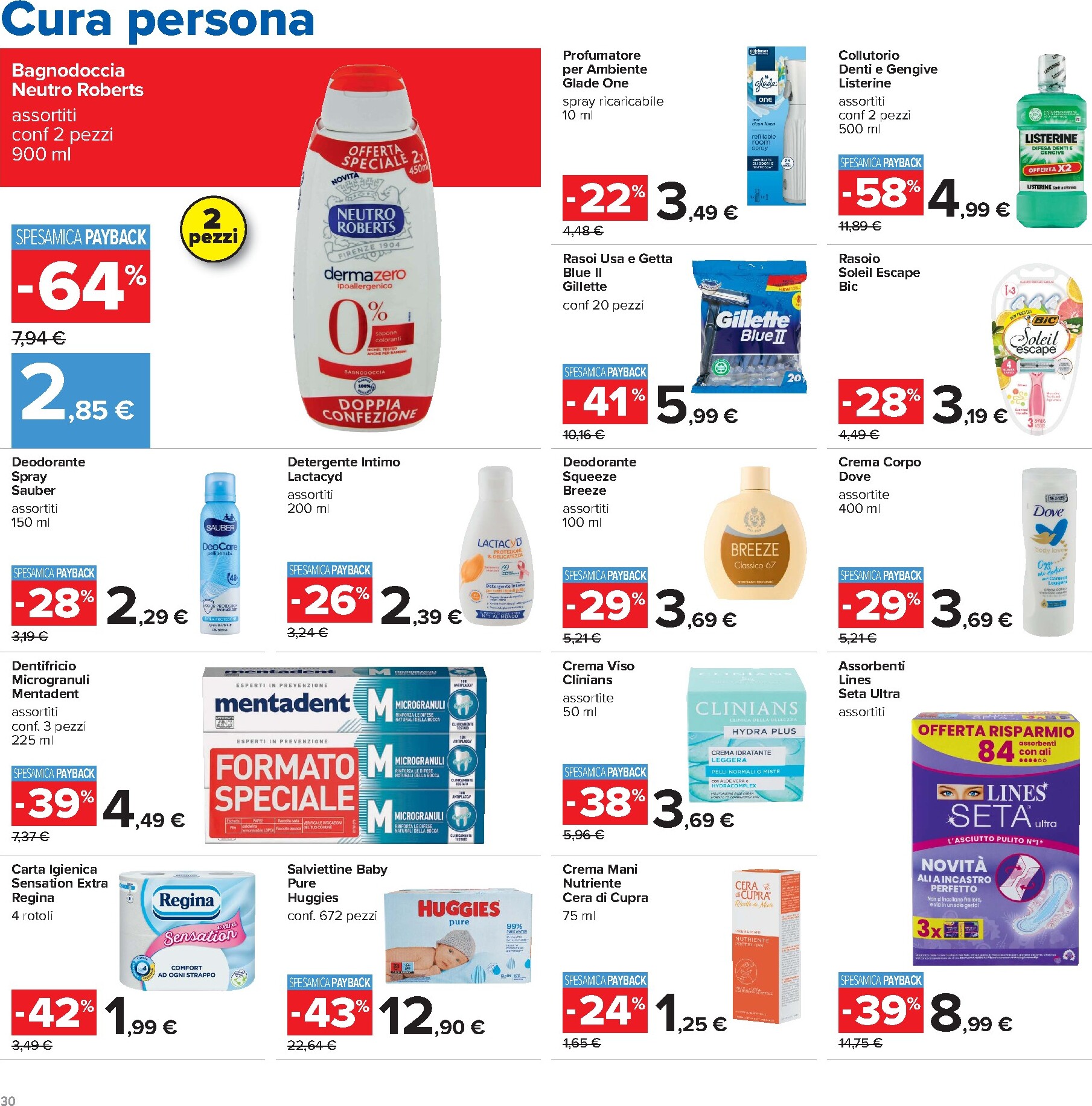carrefour - Volantino Carrefour per la prossima settimana dal venerdì 04/09/2026 al domenica 13/09/2026 - page: 30
