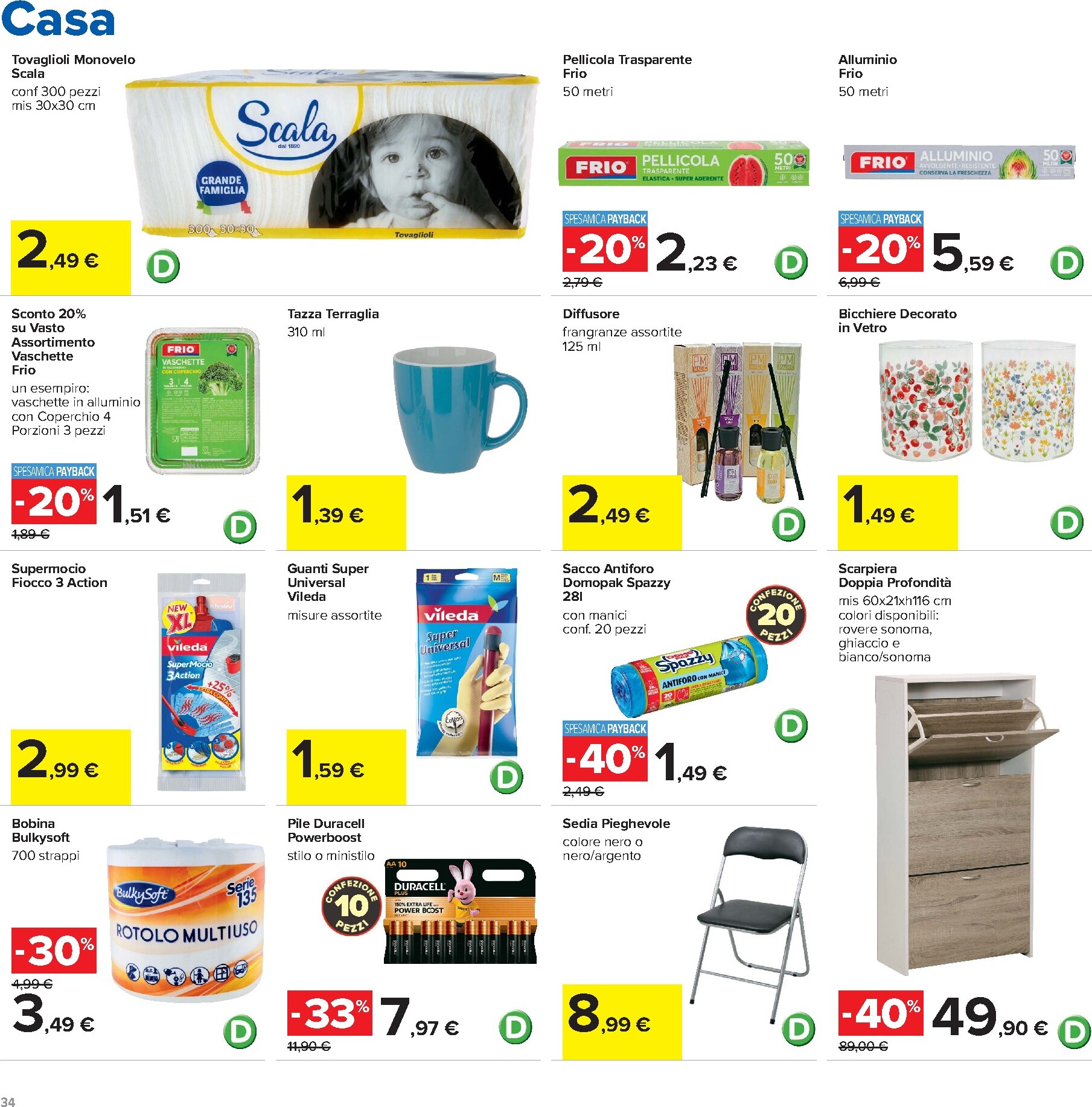 carrefour - Volantino Carrefour per la prossima settimana dal venerdì 04/09/2026 al domenica 13/09/2026 - page: 34