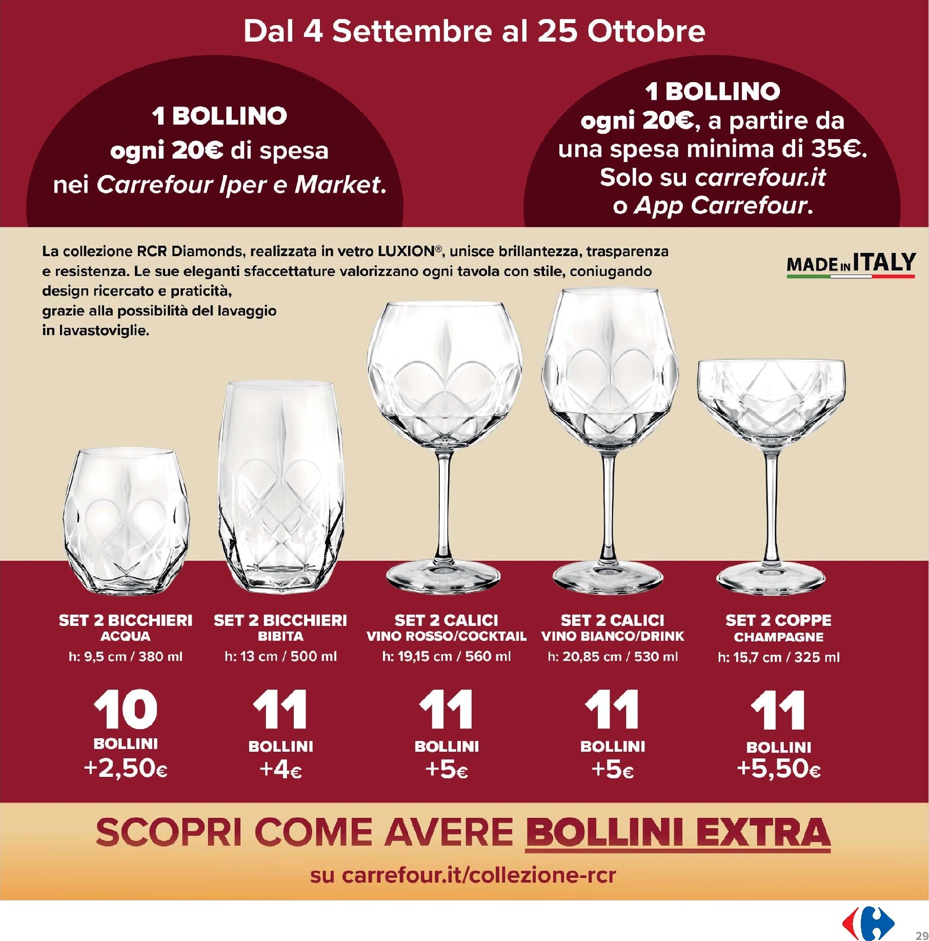 carrefour - Volantino Carrefour per la prossima settimana dal venerdì 04/09/2026 al domenica 13/09/2026 - page: 29