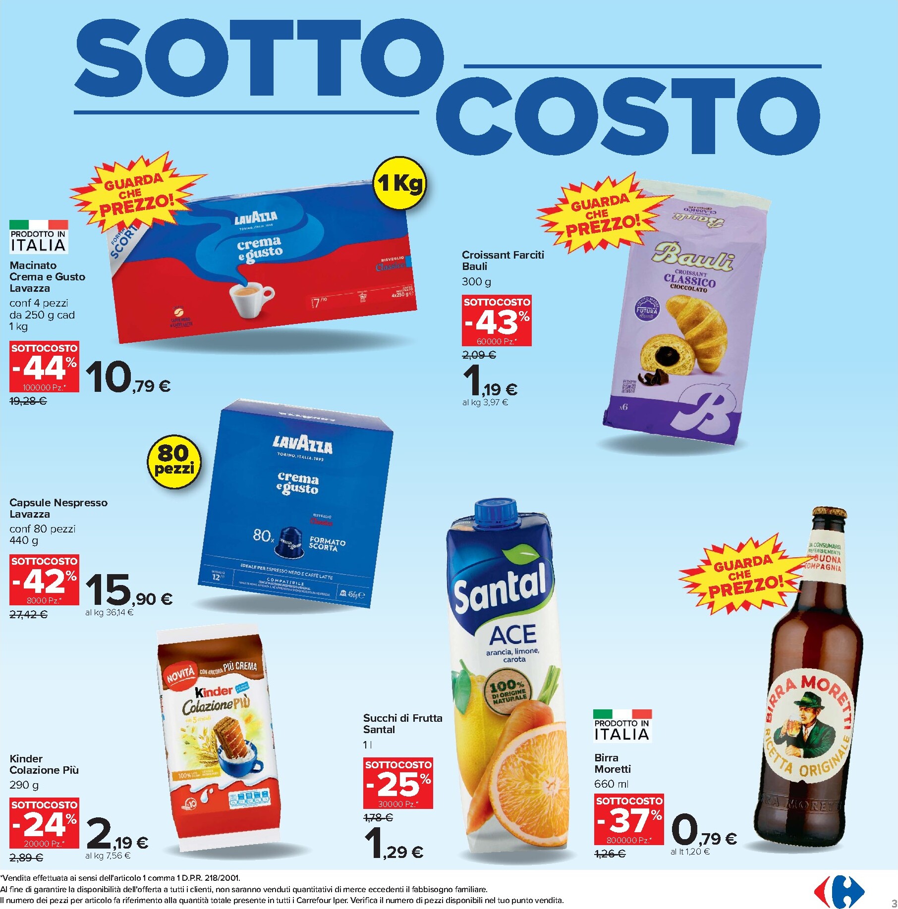 carrefour - Volantino Carrefour per la prossima settimana dal venerdì 04/09/2026 al domenica 13/09/2026 - page: 3