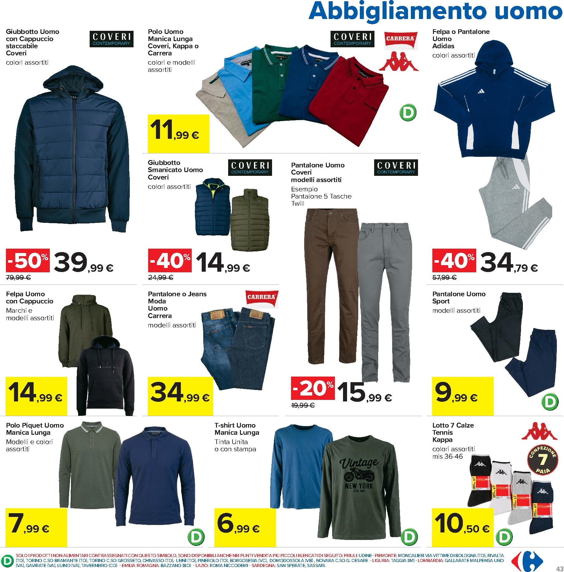 carrefour - Volantino Carrefour - Grandi Marche per la prossima settimana dal martedì 15/09/2026 al lunedì 28/09/2026 - page: 43