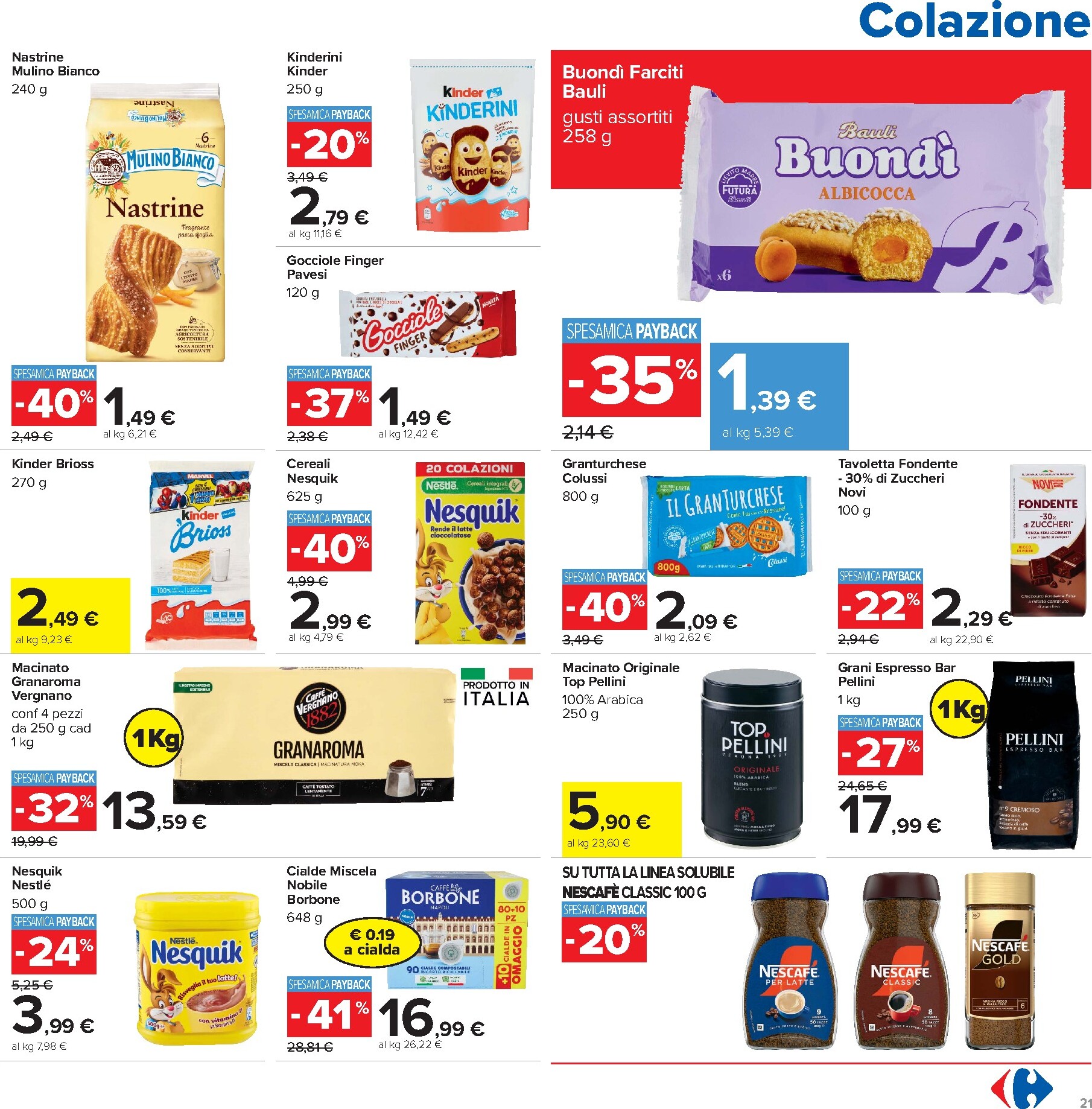 carrefour - Volantino Carrefour - Grandi Marche per la prossima settimana dal martedì 15/09/2026 al lunedì 28/09/2026 - page: 21
