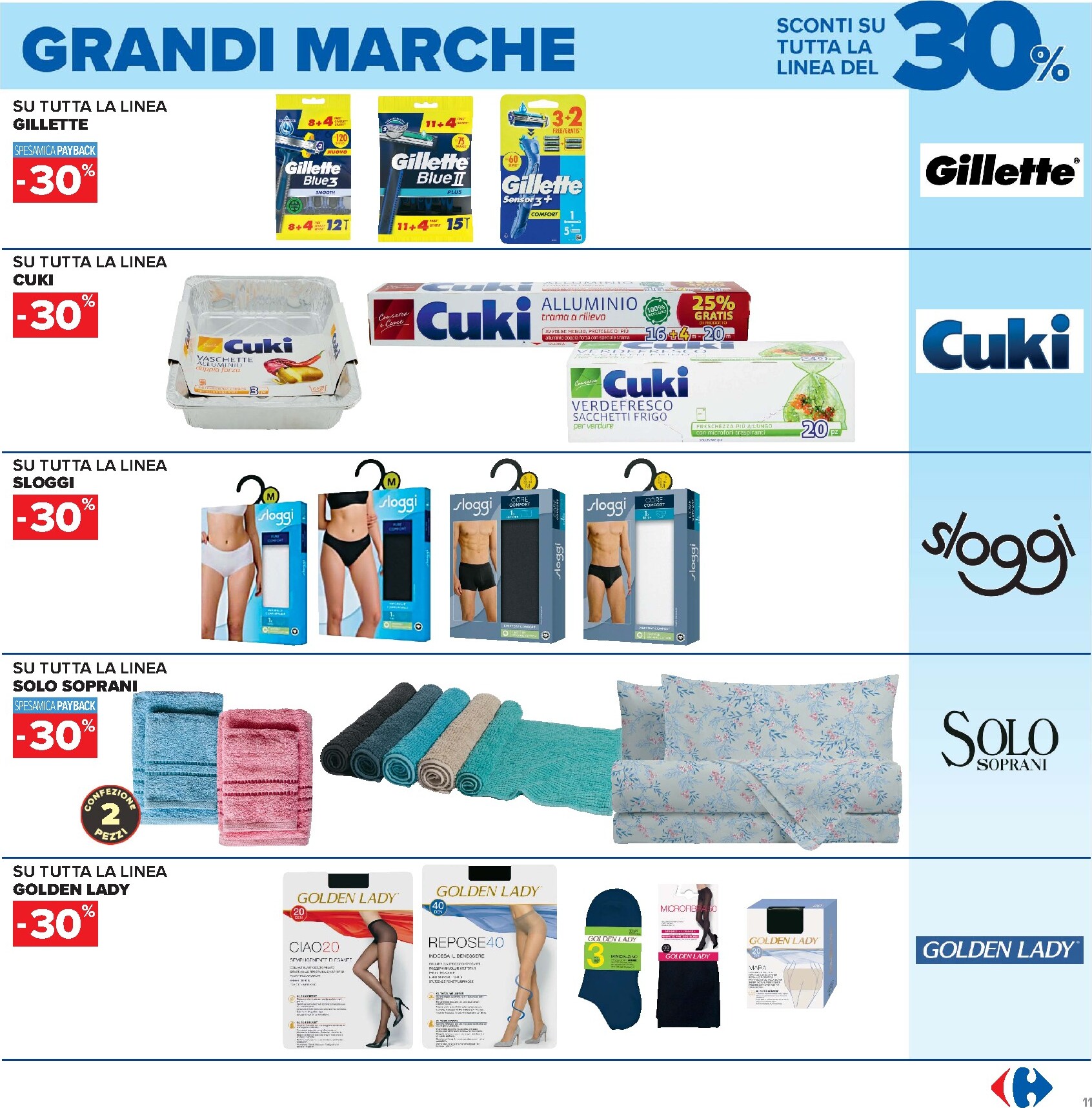 carrefour - Volantino Carrefour - Grandi Marche per la prossima settimana dal martedì 15/09/2026 al lunedì 28/09/2026 - page: 11