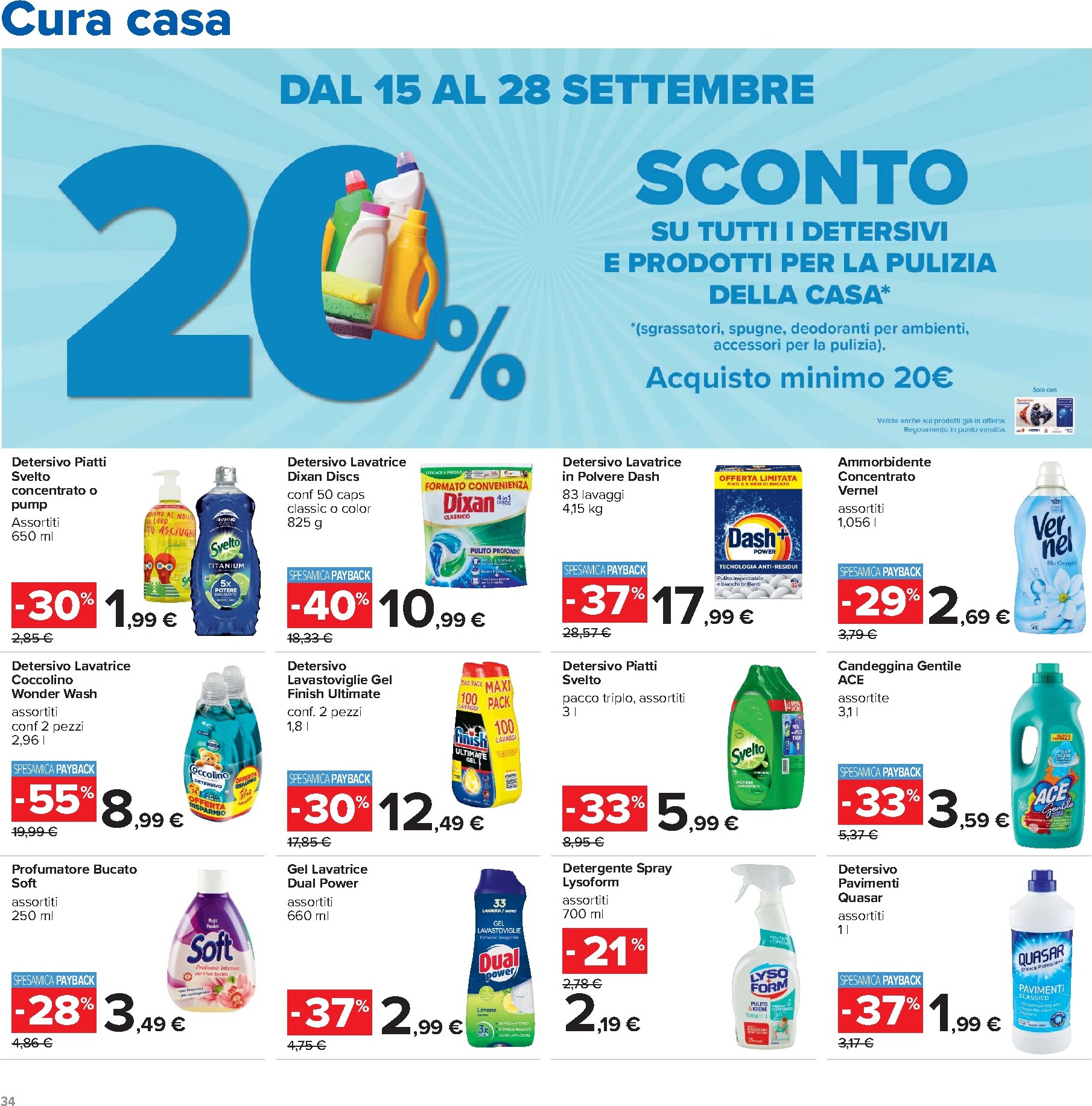 carrefour - Volantino Carrefour - Grandi Marche per la prossima settimana dal martedì 15/09/2026 al lunedì 28/09/2026 - page: 34