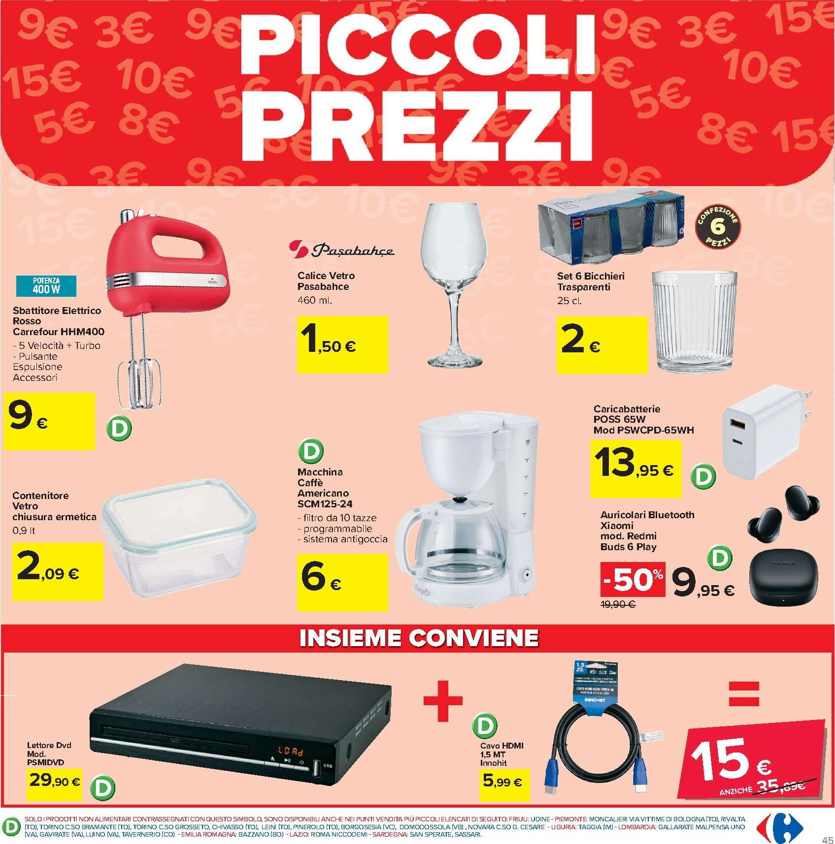 carrefour - Volantino Carrefour - Grandi Marche per la prossima settimana dal martedì 15/09/2026 al lunedì 28/09/2026 - page: 45