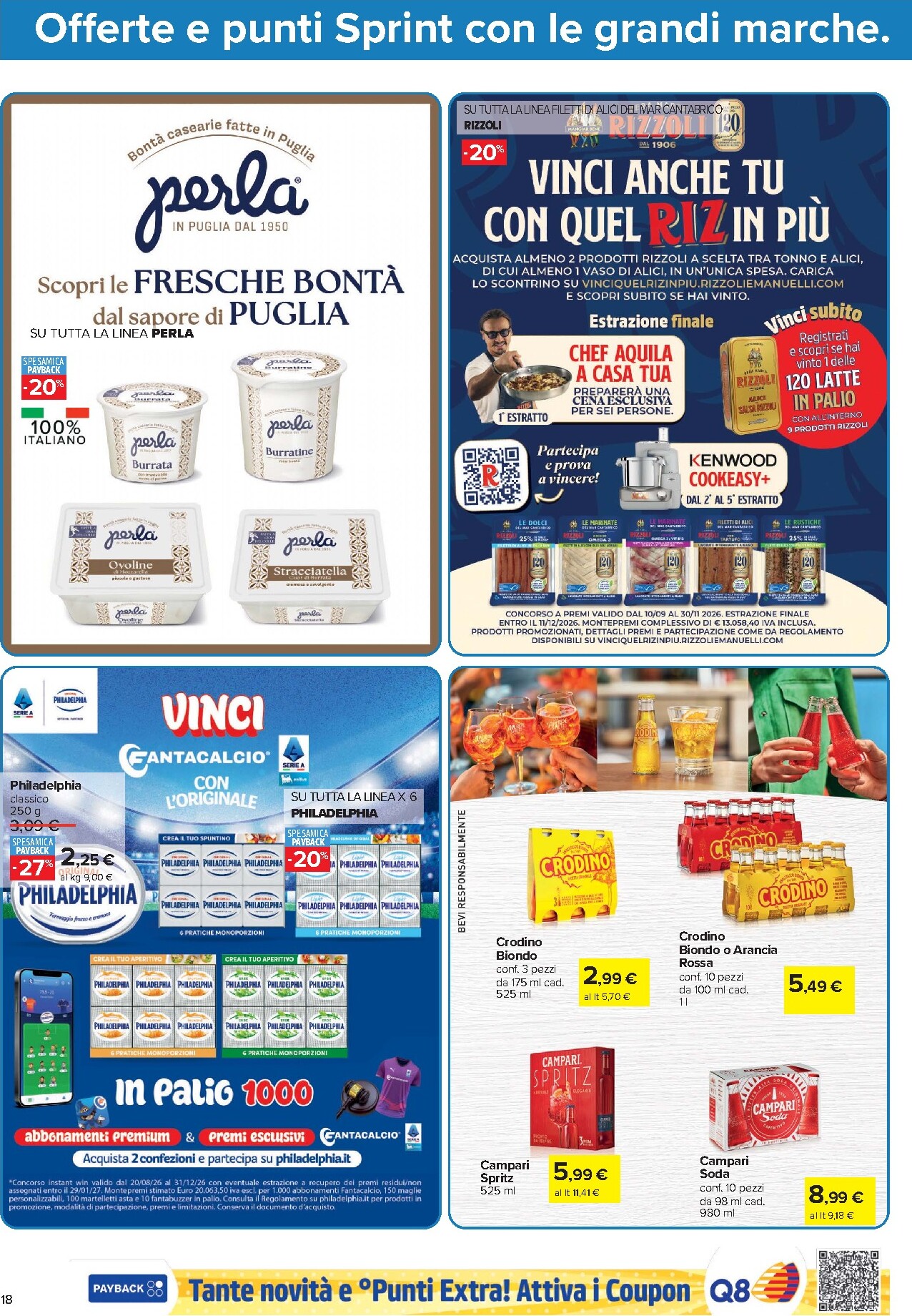 carrefour - Volantino Carrefour - Punti Sprint Payback per la prossima settimana dal martedì 29/09/2026 al lunedì 12/10/2026 - page: 18