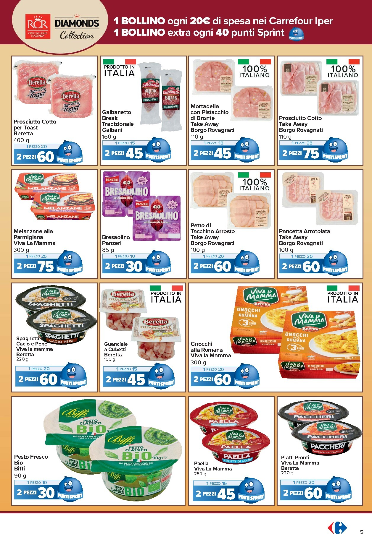 carrefour - Volantino Carrefour - Punti Sprint Payback per la prossima settimana dal martedì 29/09/2026 al lunedì 12/10/2026 - page: 5