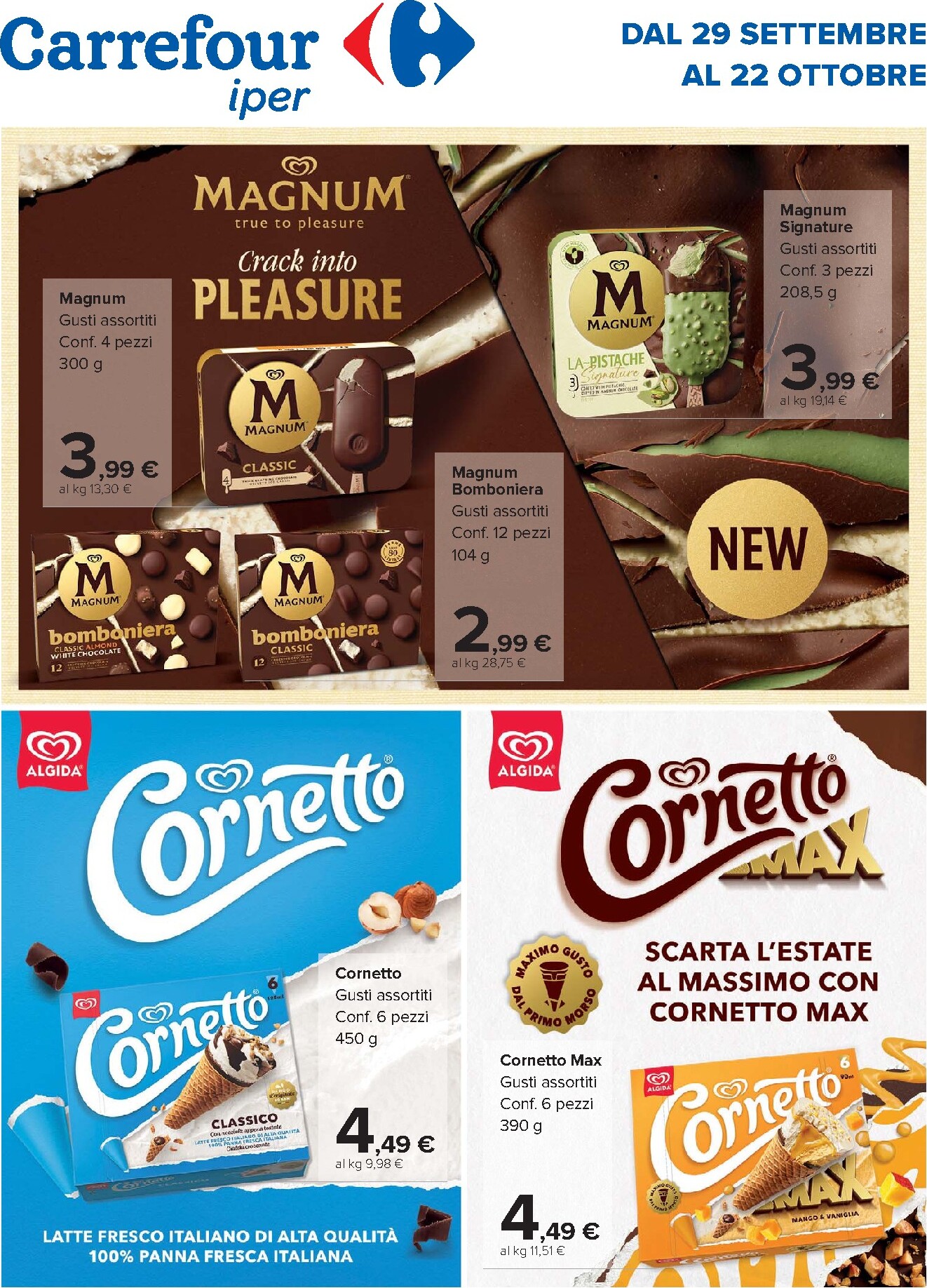carrefour - Volantino attuale di Carrefour - Speciale Unilever valido dal giovedì 24/09/2026 al giovedì 22/10/2026