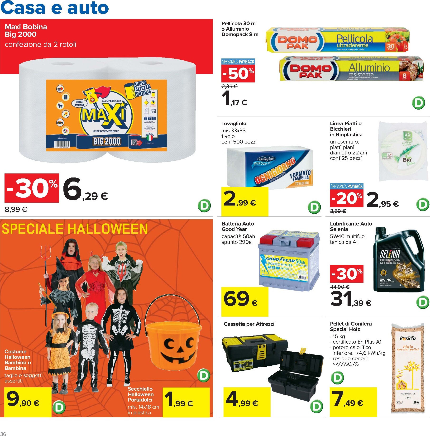 carrefour - Volantino Carrefour per la prossima settimana dal martedì 29/09/2026 al lunedì 12/10/2026 - page: 36