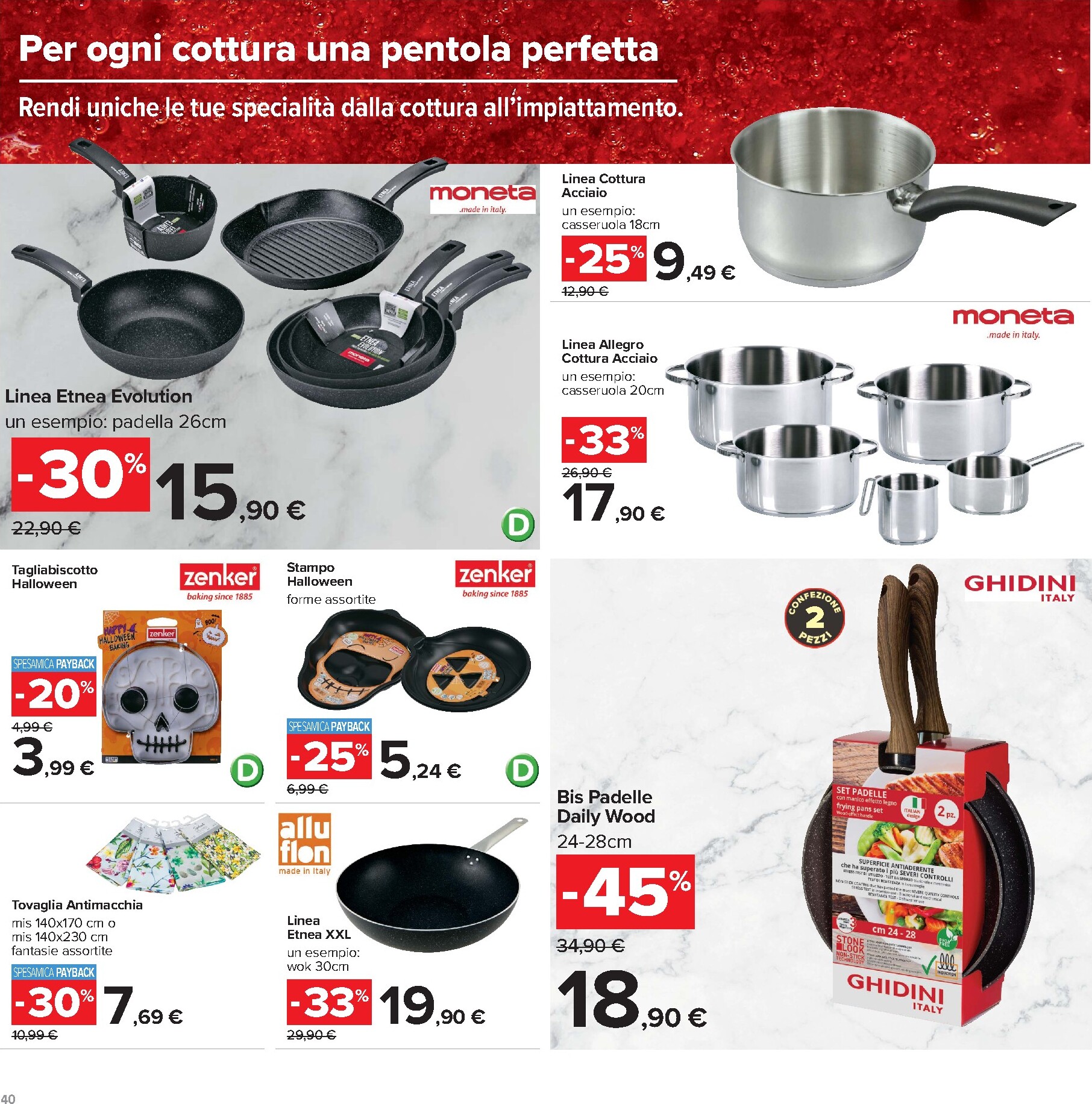 carrefour - Volantino Carrefour per la prossima settimana dal martedì 29/09/2026 al lunedì 12/10/2026 - page: 40
